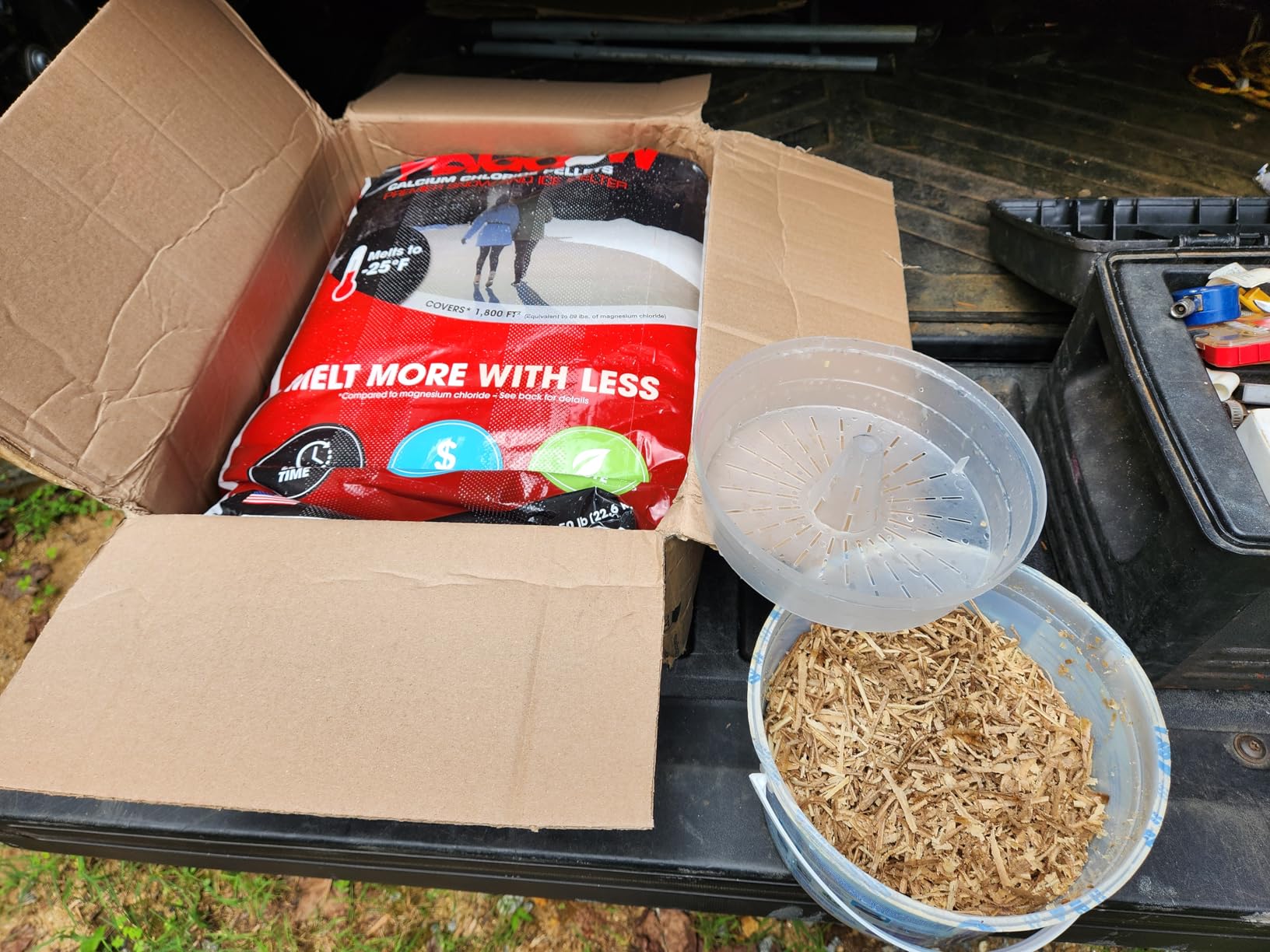 Calcium Chloride Pellets Snow and Ice Melter, 50 lb. customer photo 1