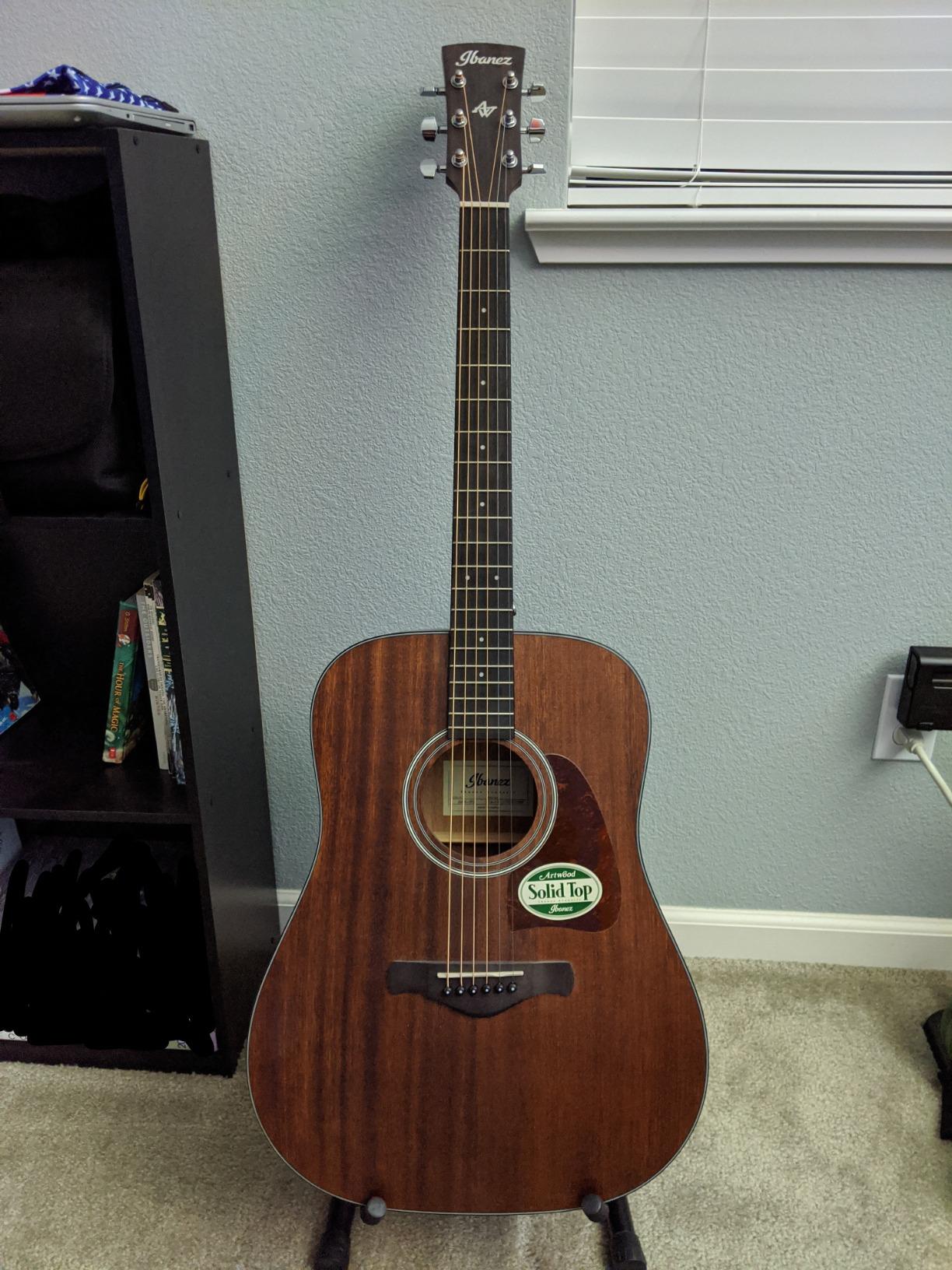 Ibanez AW54 - Open Pore Natural customer photo 2