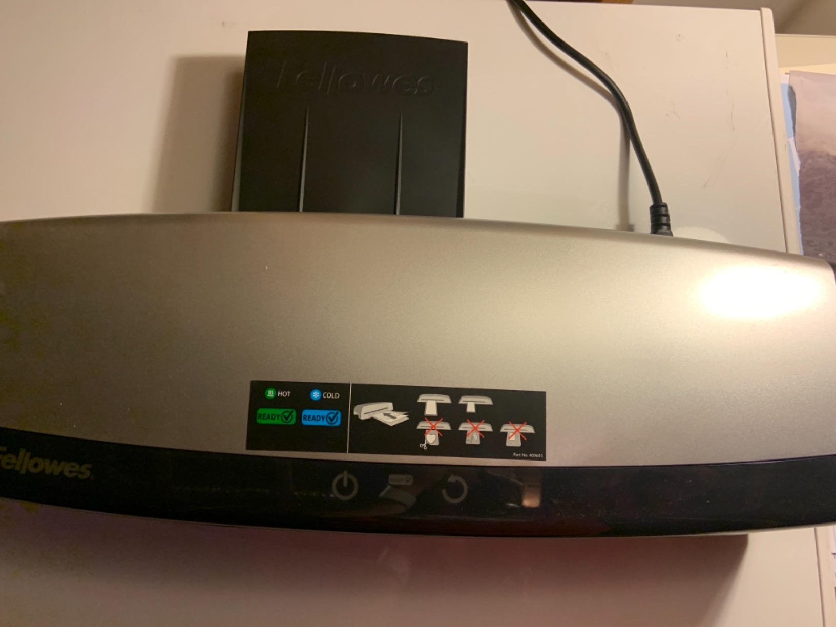 Fellowes Jupiter 2 125 Laminator with 10 Pouches, 12.5 Inch (5734101) customer photo 2