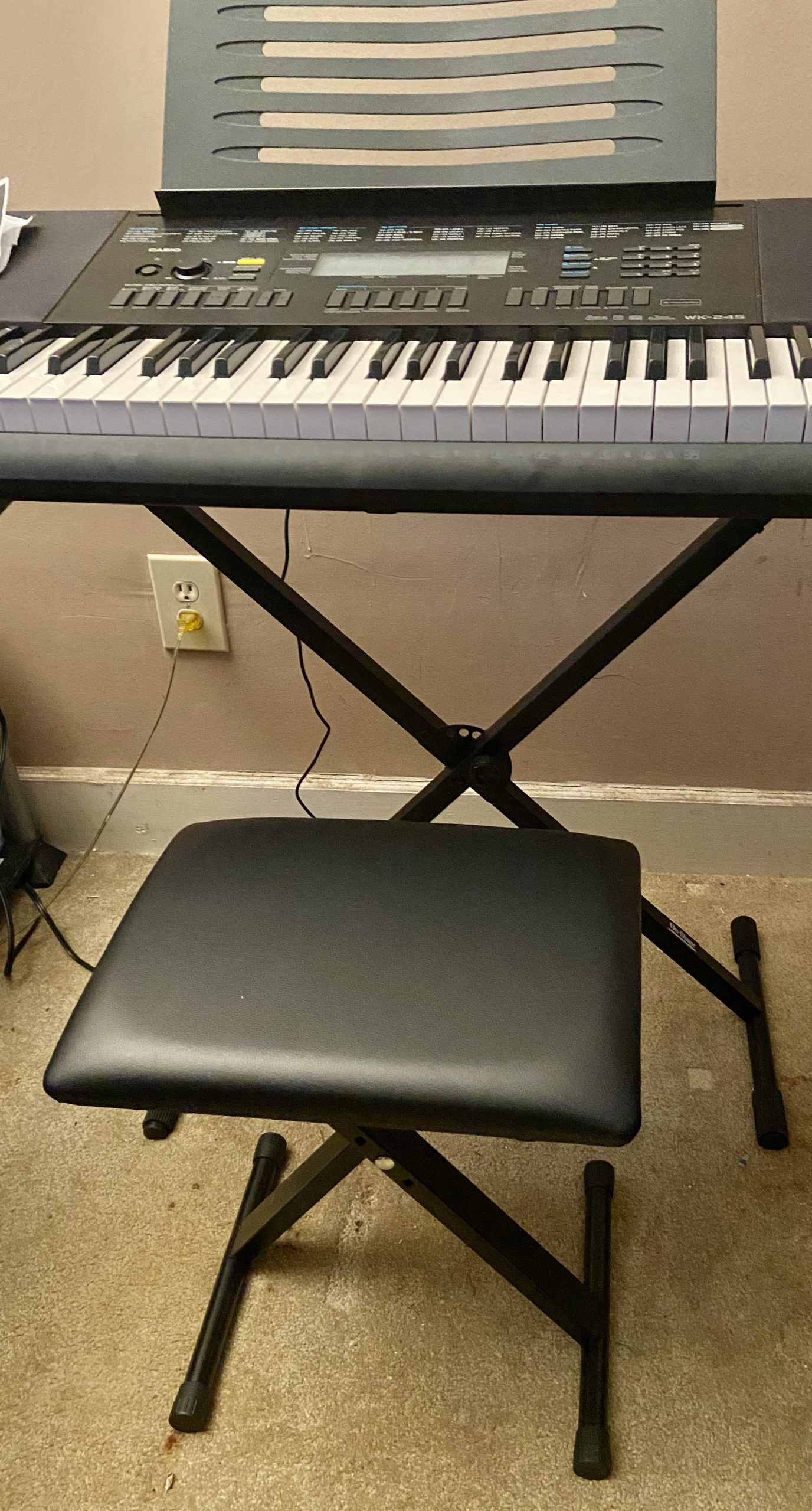 ChromaCast CC-FBENCH Padded Keyboard Bench customer photo 2