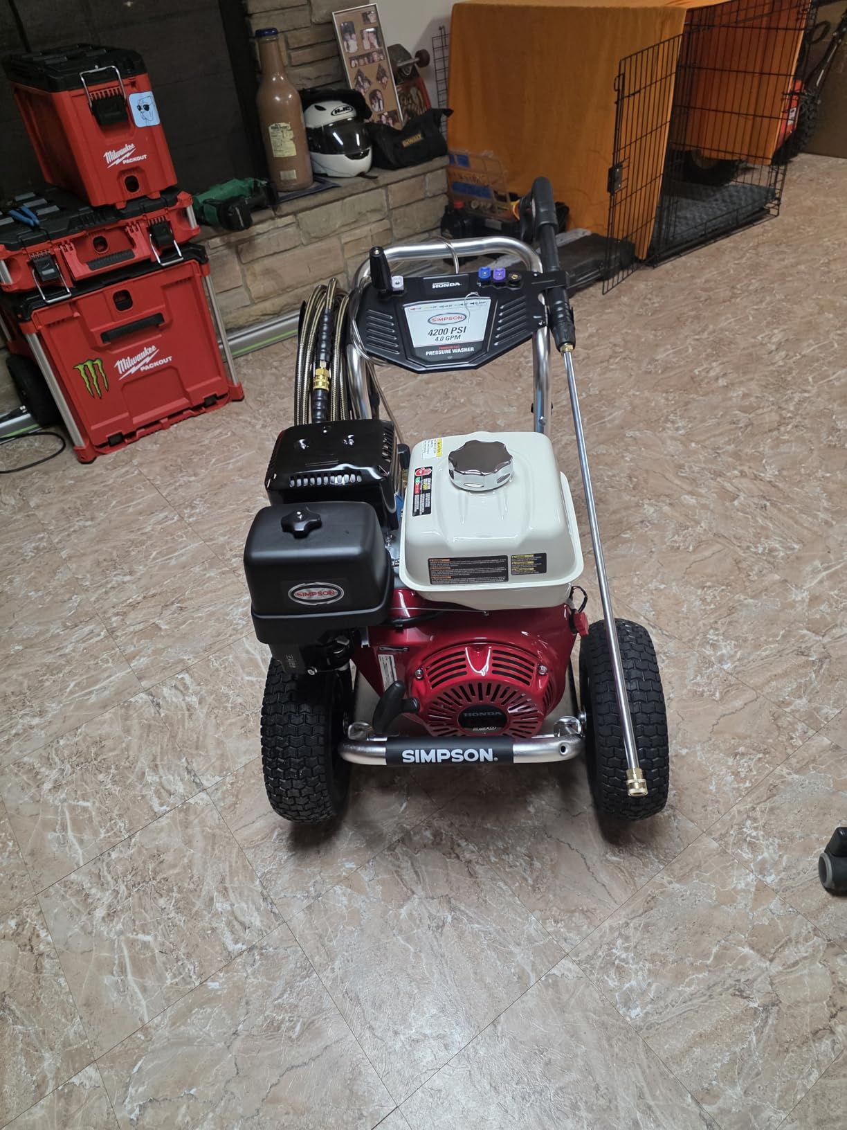 Simpson Cleaning ALH4240 4200 PSI Commercial Gas Pressure Washer customer photo 1