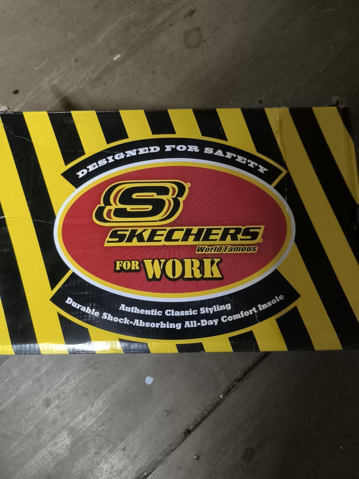 Skechers Men's Cankton Steel Toe Lace Up | Walking, Slip-ins, Max Cushioning, Glide-Step, Air-Cooled Goga Mat, Machine Washable customer photo 2