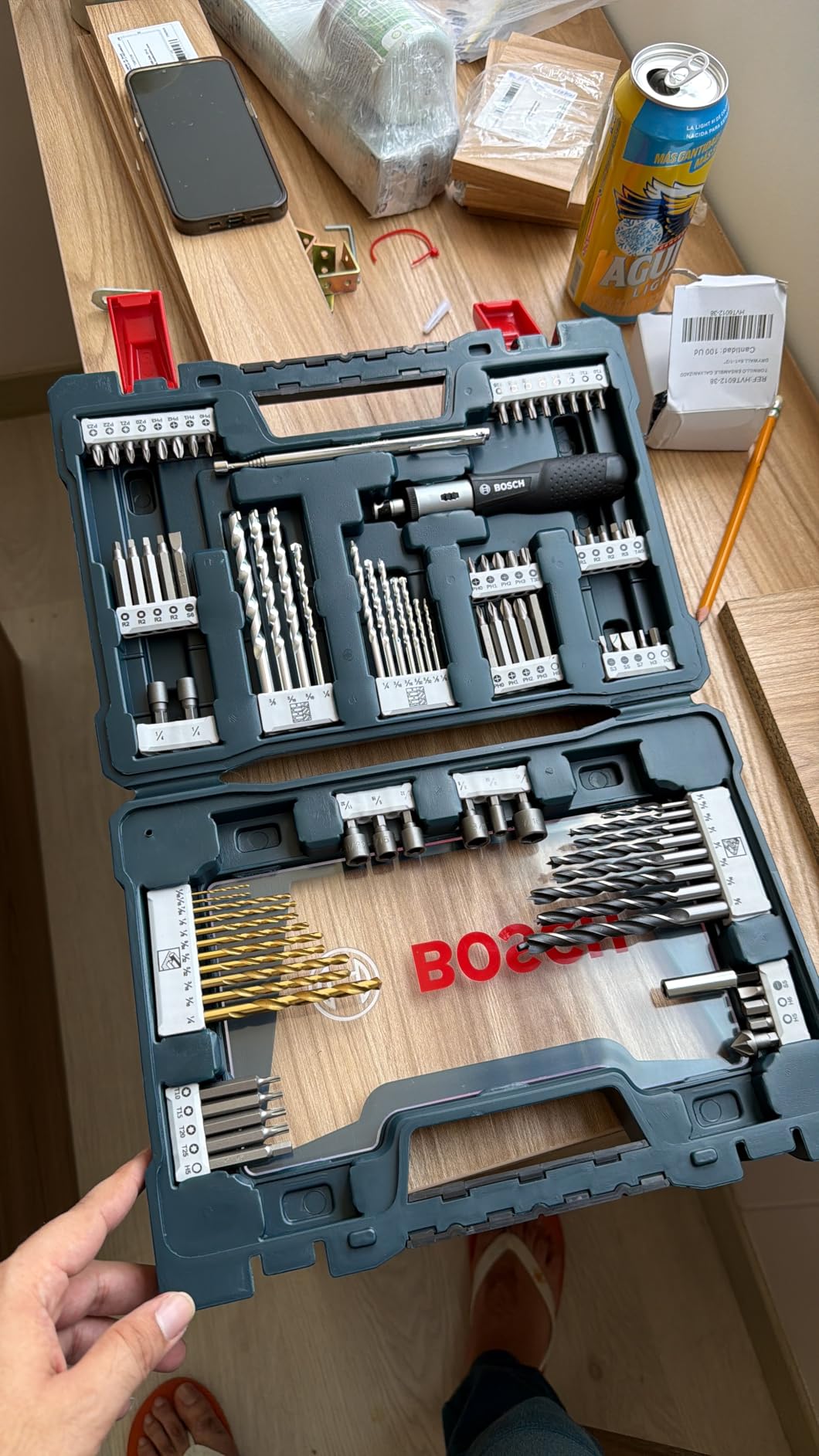 BOSCH MS4091 91-Piece Drilling and Driving Mixed Set with Included Case for Applications in Wood, Metal, Masonry customer photo 1