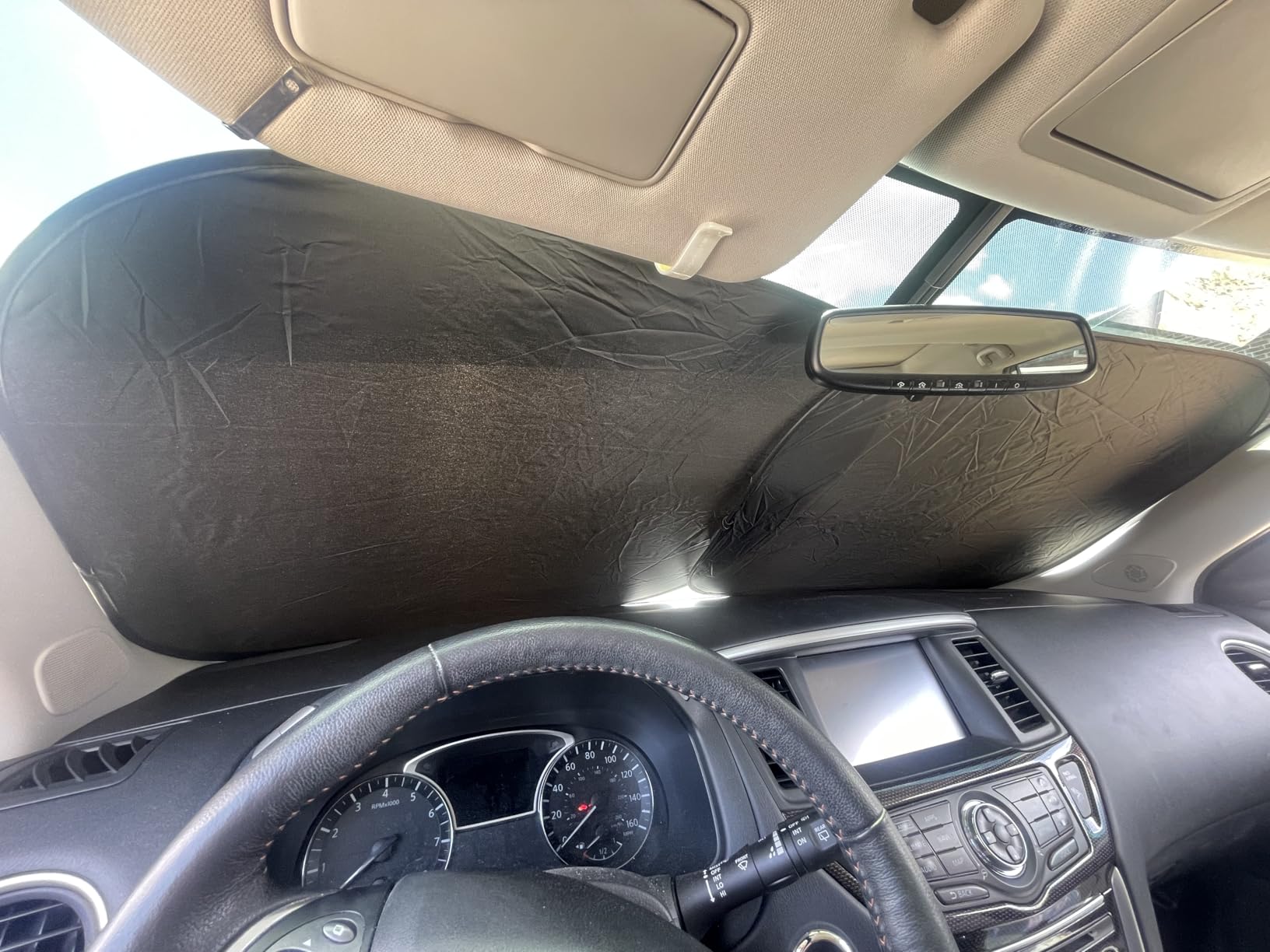 EzyShade Car Windshield Sun Shade. See Vehicle Size-Chart. Medium (M) Size customer photo 1