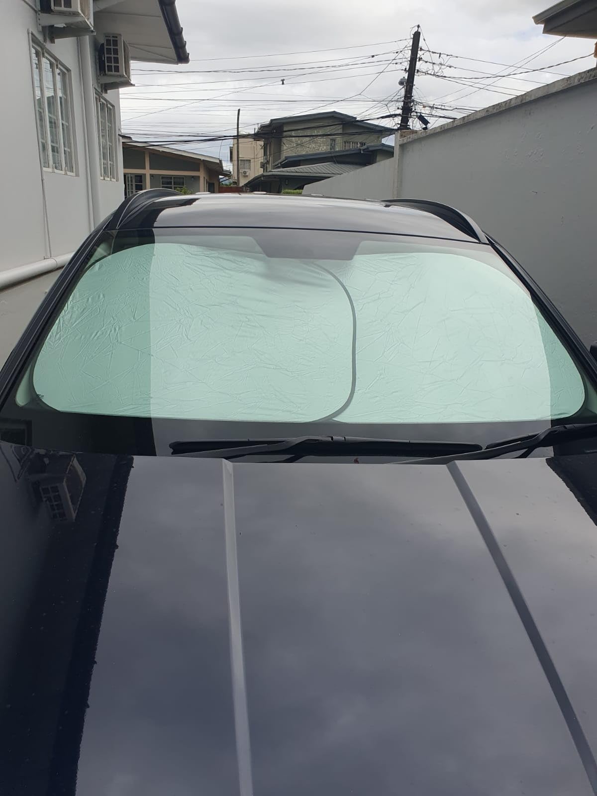 EzyShade Car Windshield Sun Shade. See Vehicle Size-Chart. Medium (M) Size customer photo 2