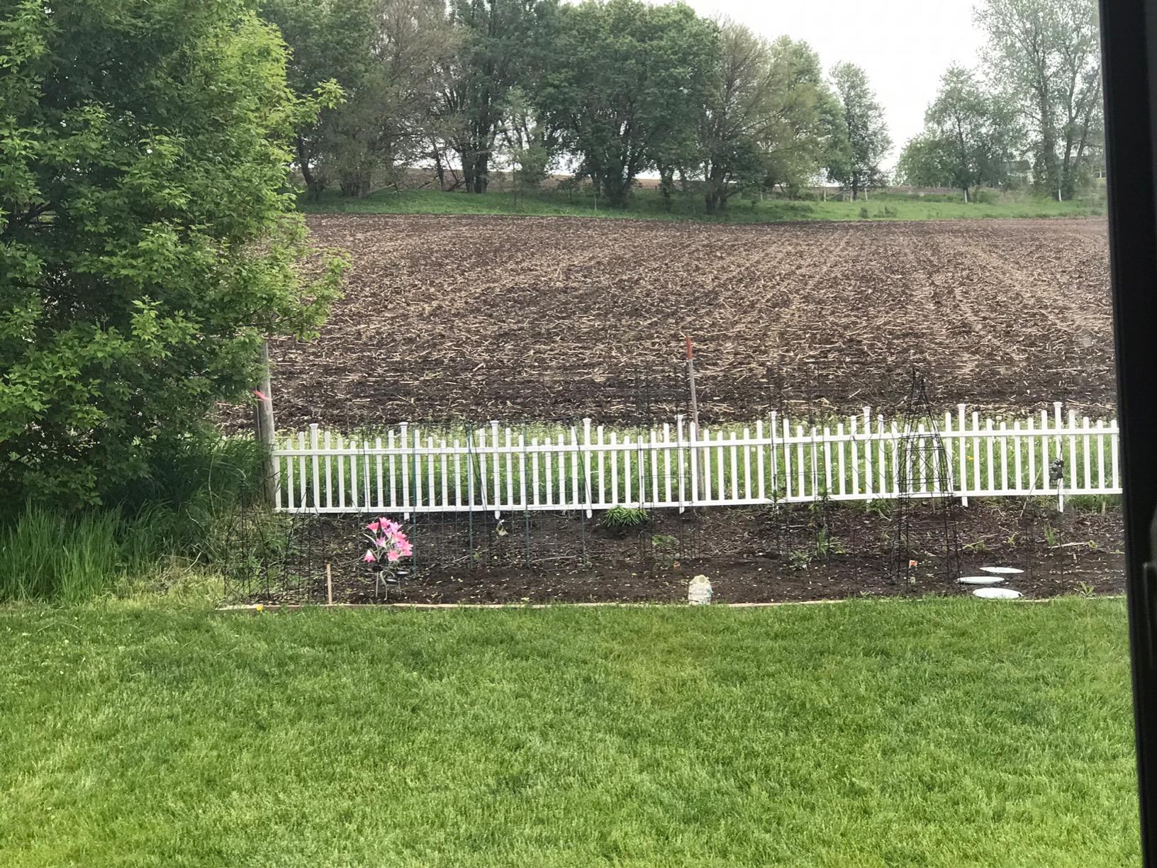 2.5ft H x 4.7ft W (2 Panels) No Dig Zippity Madison Fence Panel Kit, No Dig Panels, White Vinyl Fencing for Yard, Temporary Barrier for Backyard, White Picket Garden Border, DIY Enclosure ZP19001 customer photo 1