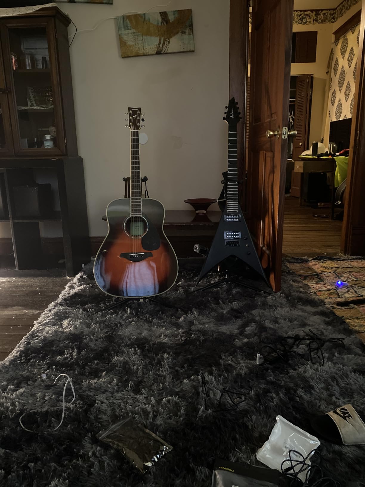 Yamaha FG830 Solid Top Acoustic Guitar, Autumn Burst customer photo 1