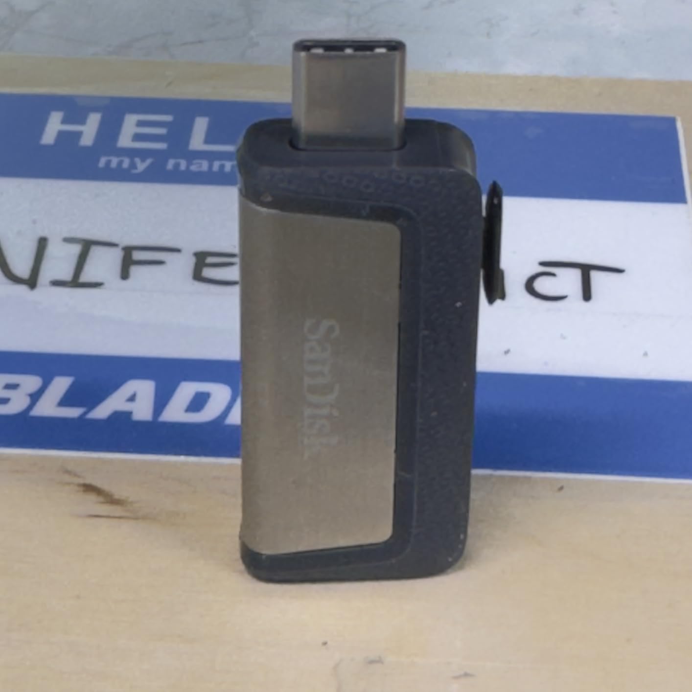 SanDisk 128GB Ultra Dual Drive USB Type-C - USB-C, USB 3.1 - SDDDC2-128G-G46, Gray customer photo 2