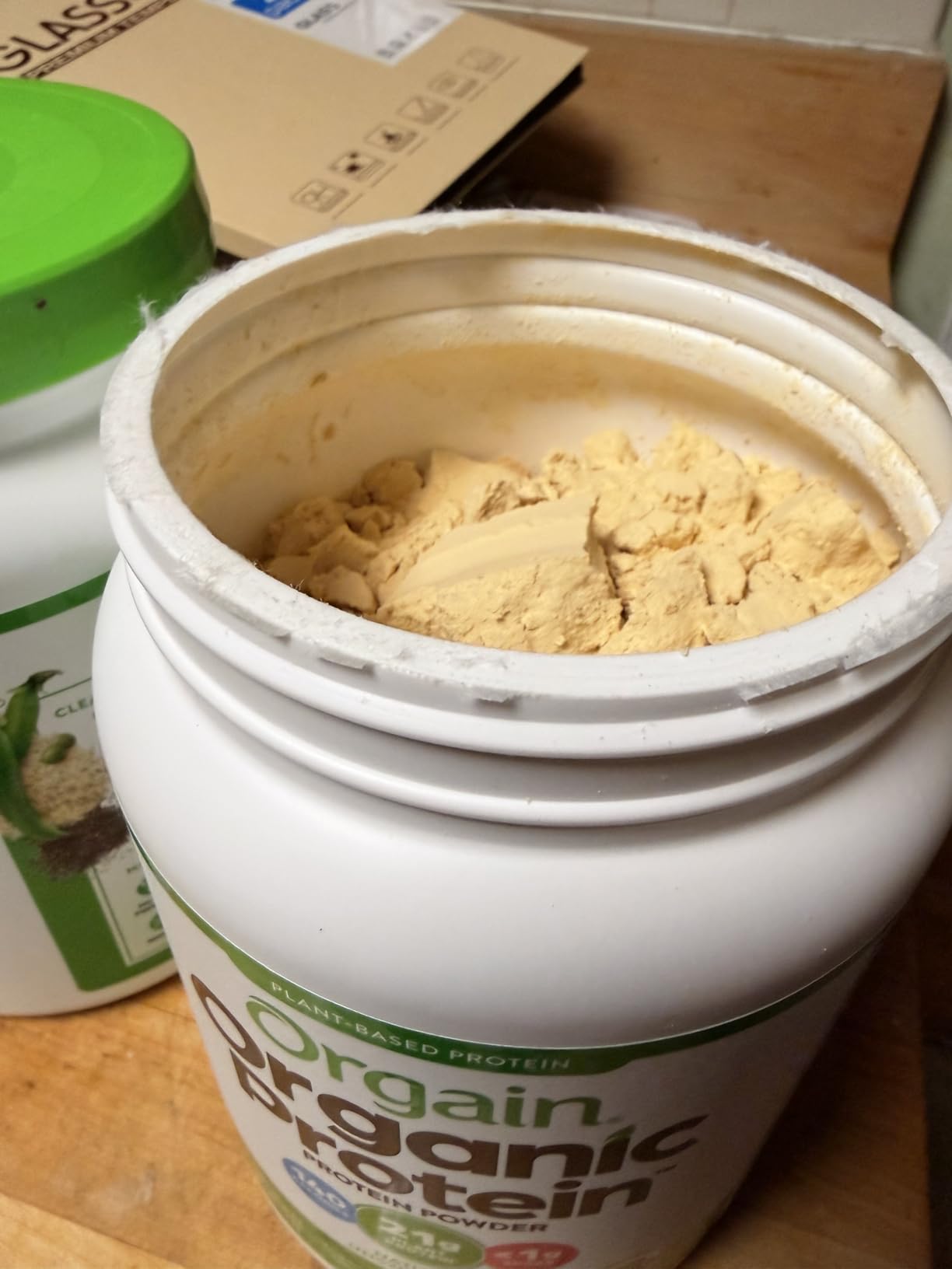 Orgain Organic Unflavored Vegan Protein Powder, Natural Unsweetened - 21g of Plant Based Protein, Non Dairy, Gluten Free, No Sugar Added, Soy Free, Non-GMO, 1.59 lb customer photo 2
