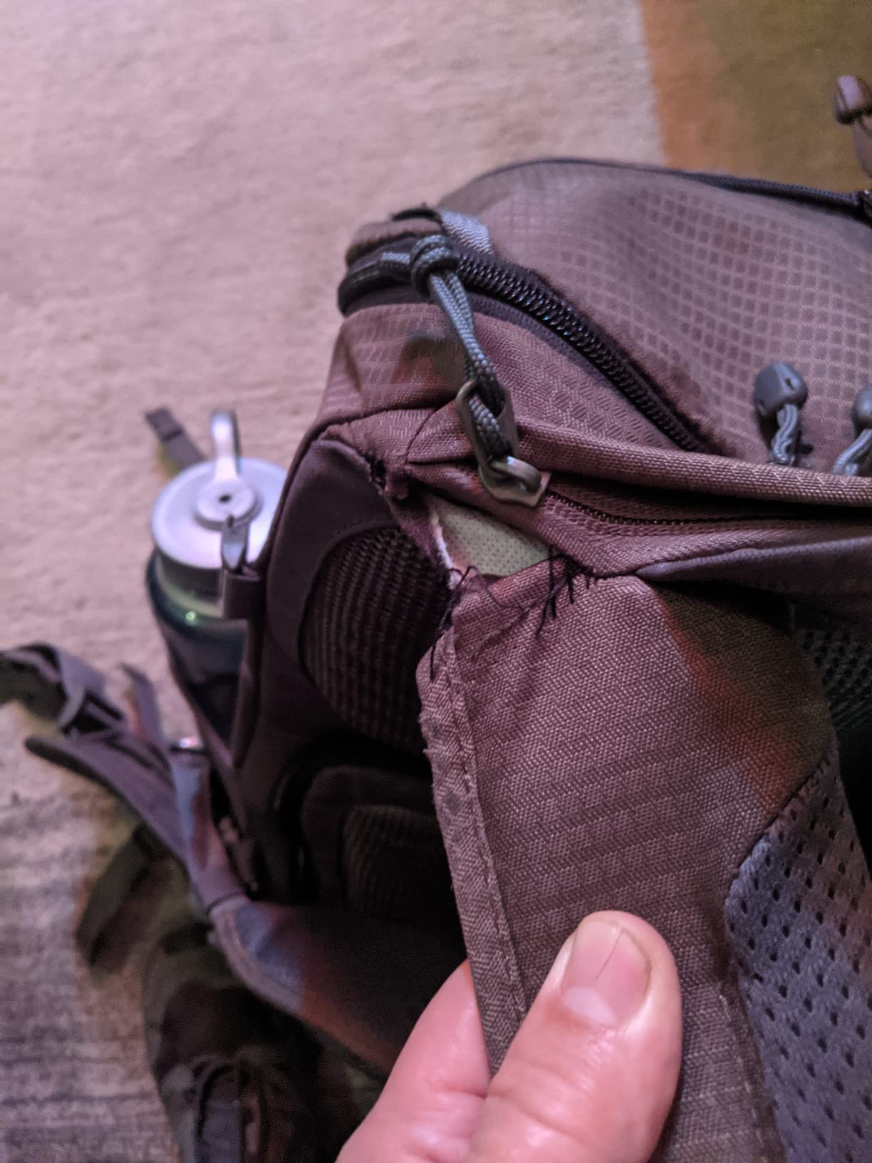 Lowepro Flipside Trek BP 350 AW Backpack for Camera, Stores DSLR with Lens Attached, Extra Lenses, Tripod, 10 Inch Tablet, Grey/Dark Green customer photo 2
