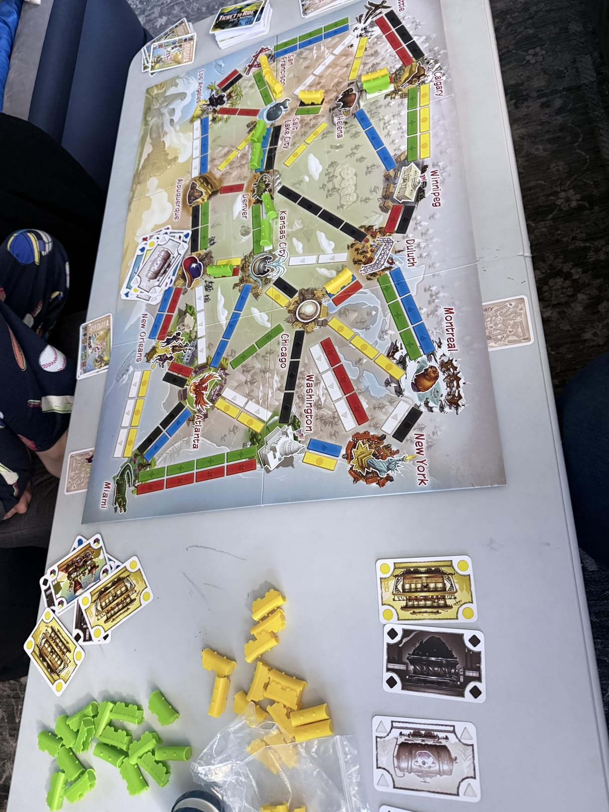 Ticket to Ride First Journey - Kids Train Board Game for Families, Strategy for Children, Board Games for Kids, Family Fun for Children & Families, 2-4 Players Ages 6+, 15-30 Min customer photo 1
