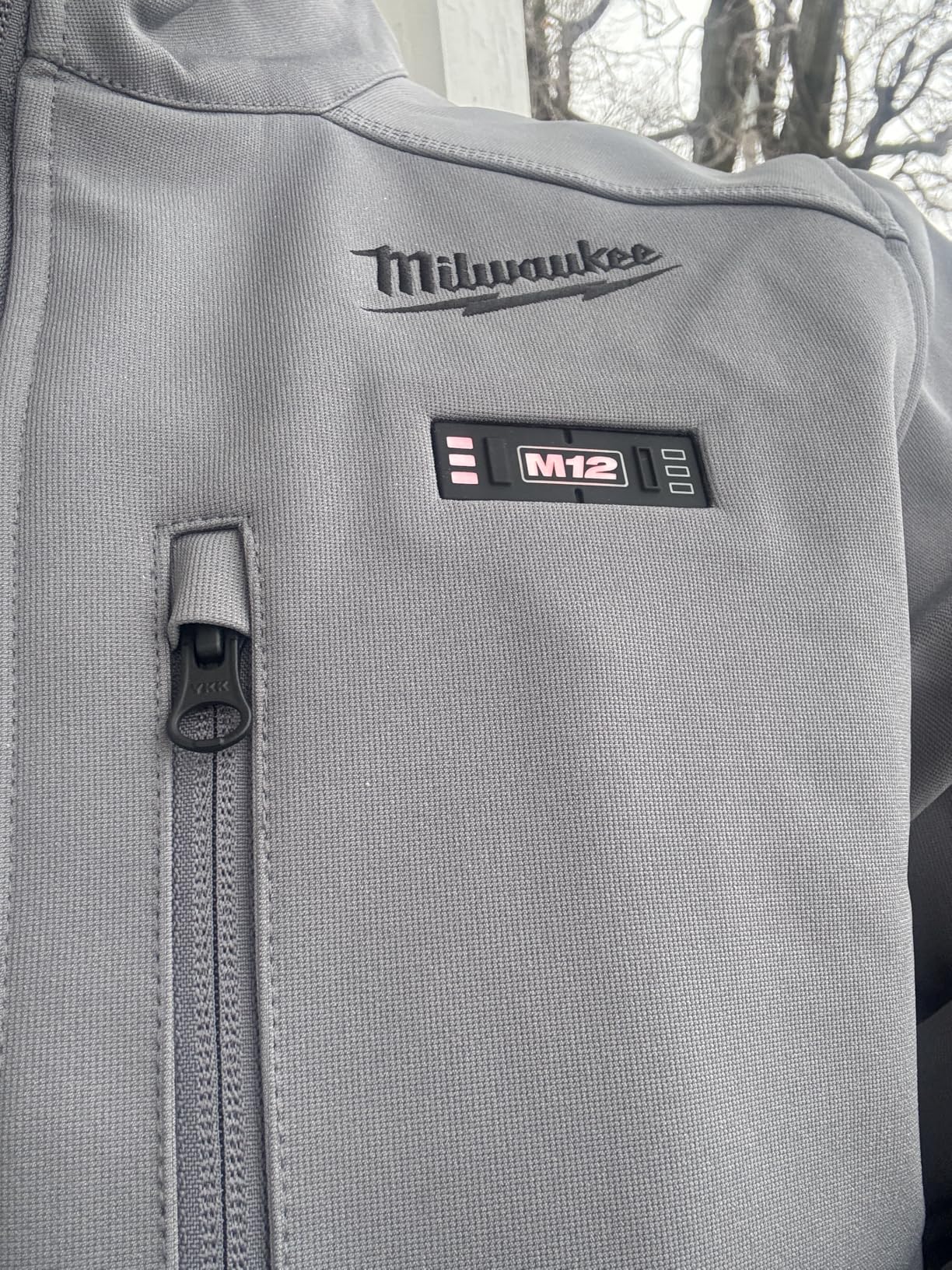 Unisex Modern Heated Jacket customer photo 2