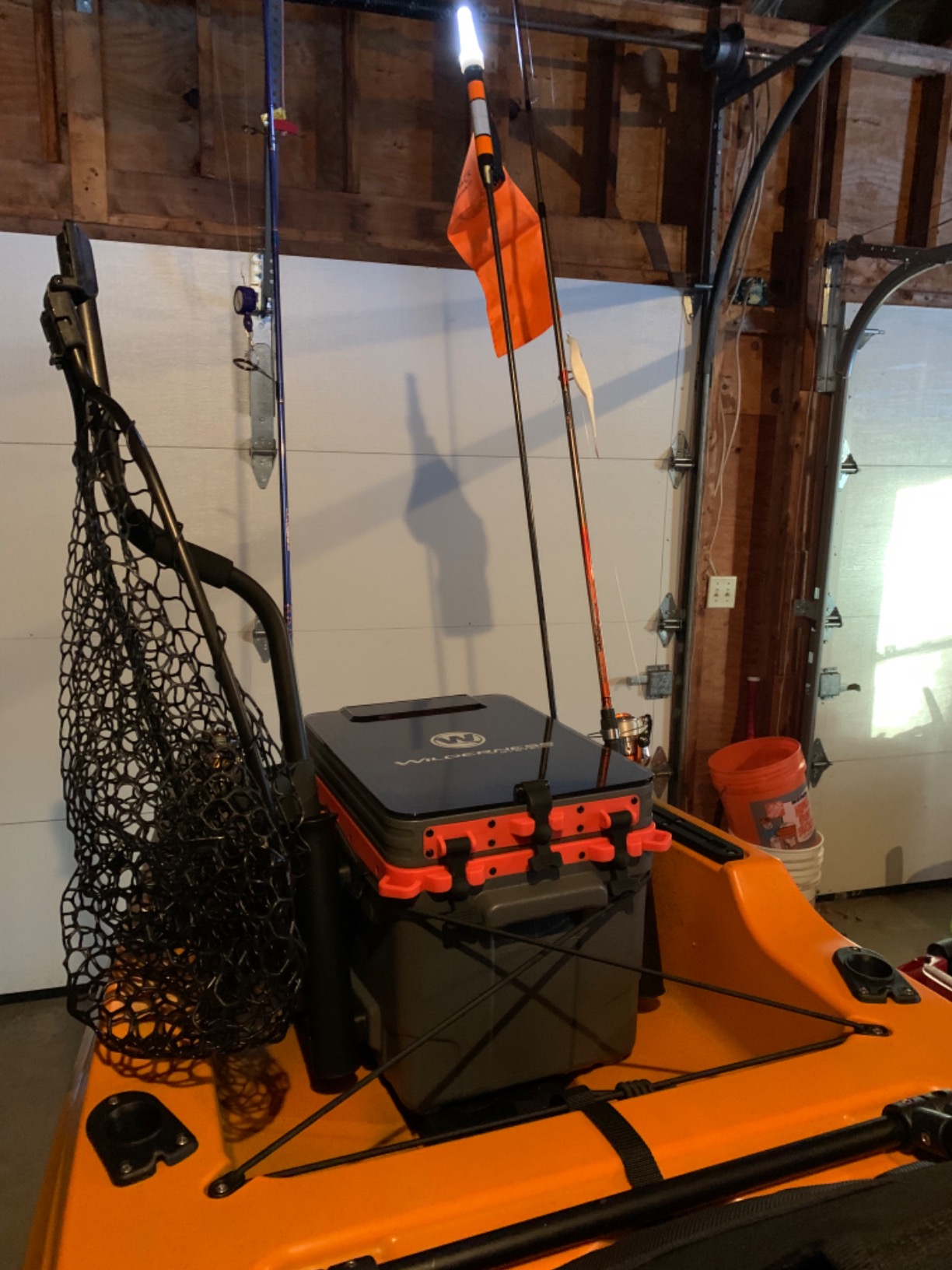 Wilderness Systems Kayak Crate - 4 Rod Holders - Kayak and Boat Tackle Storage - Fits Anglet Boats customer photo 2