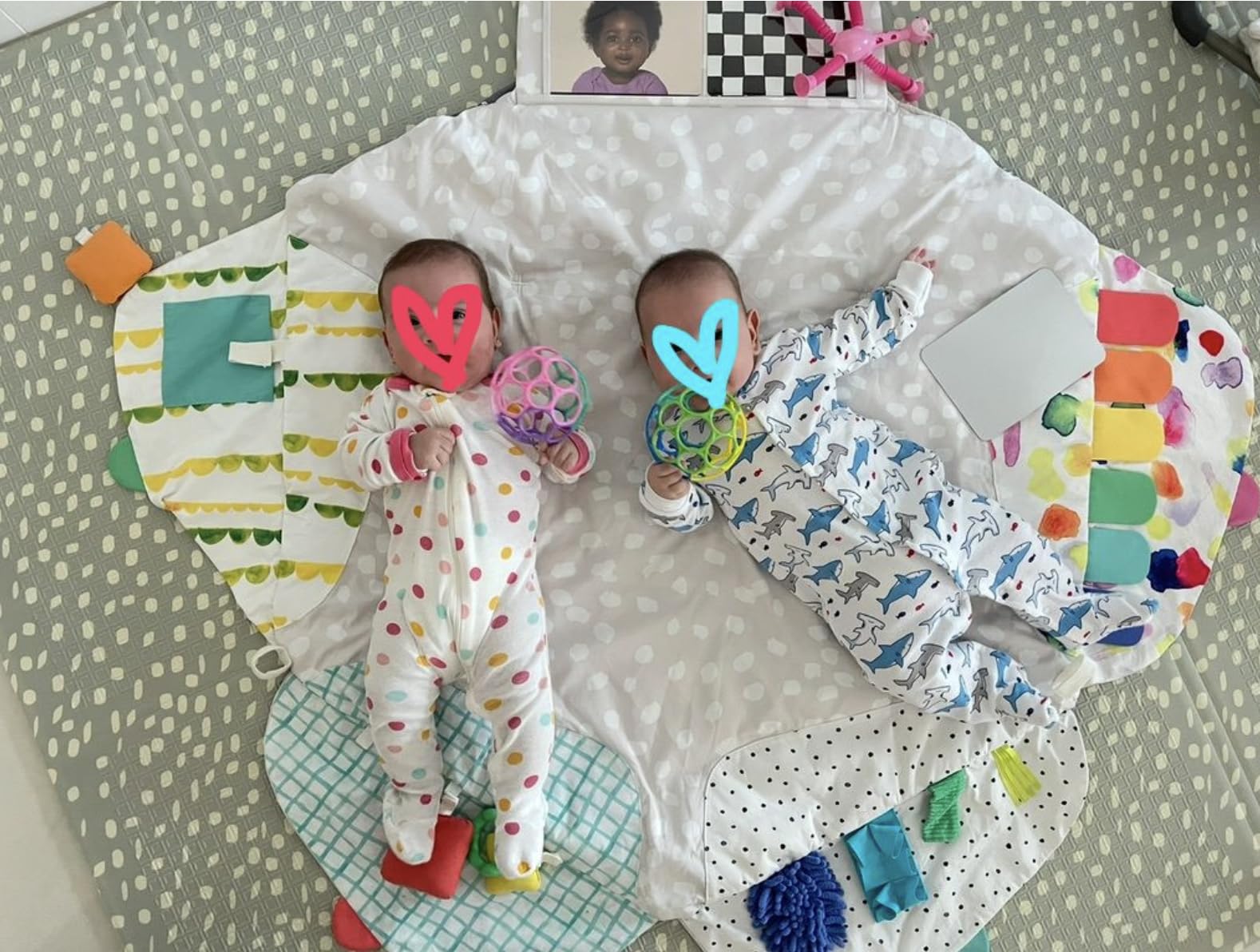 LOVEVERY The Play Gym, Award Winning For Baby, Stage-Based Developmental Activity Gym & Play Mat for Baby to Toddler customer photo 1