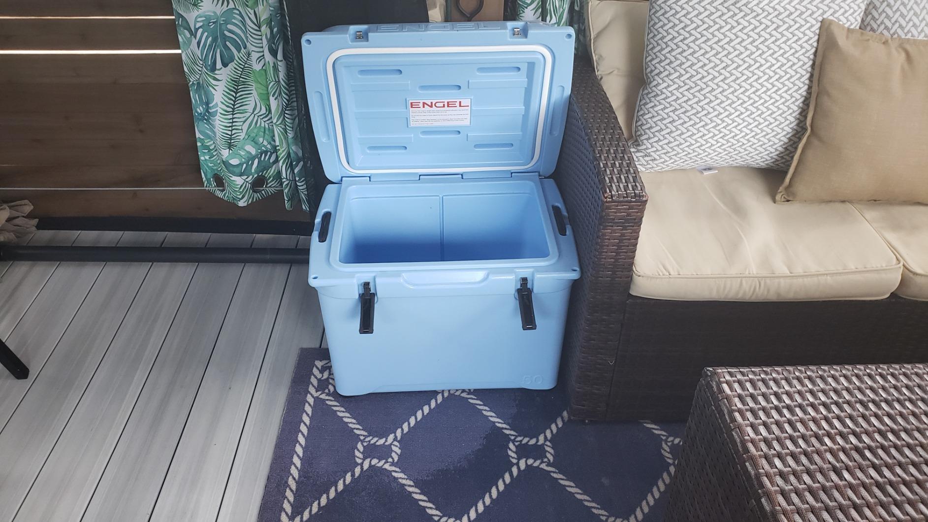 Engel ENG50 Cooler | 60 Can High Performance Durable Seamless Rotationally Molded Ice Box for Camping, Hunting, and Fishing customer photo 2