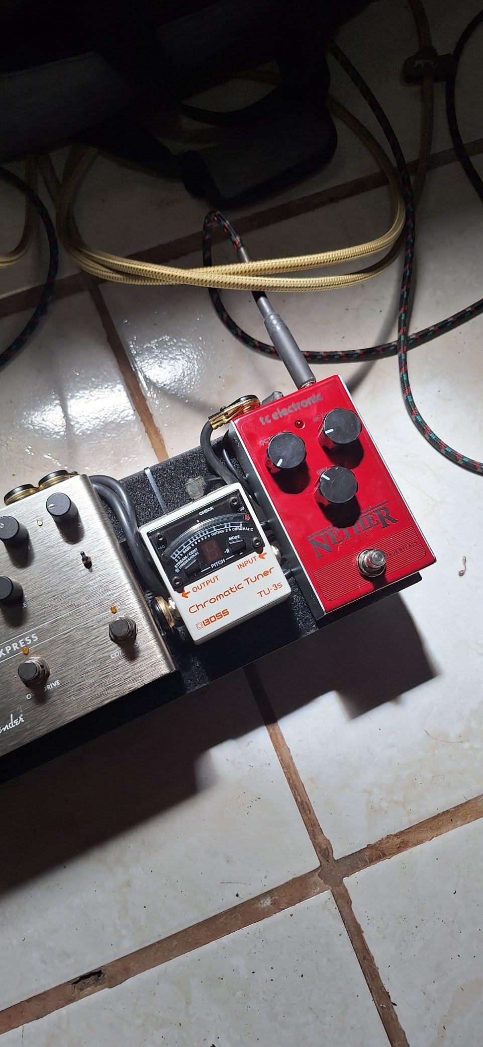 TC Electronic NETHER OCTAVER Classic All-Analog Octave Pedal with 1 or 2 Octaves Below Original for Adding Warm Deep Bottom End customer photo 1