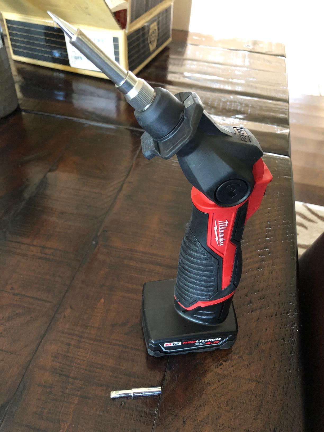 Milwaukee M12 Soldering Iron (Bare Tool) customer photo 2