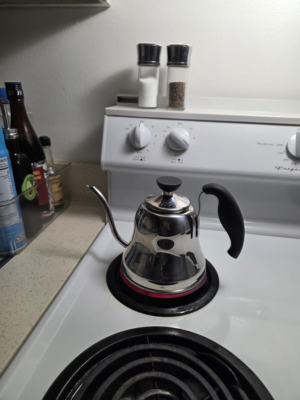 Tea Kettle for Stovetop, Barista's Choice Gooseneck Pour Over with Flow Control, Food Grade Stainless Steel Water Kettle, Tea Pot for Home & Kitchen - Small 28oz, Silver customer photo 2
