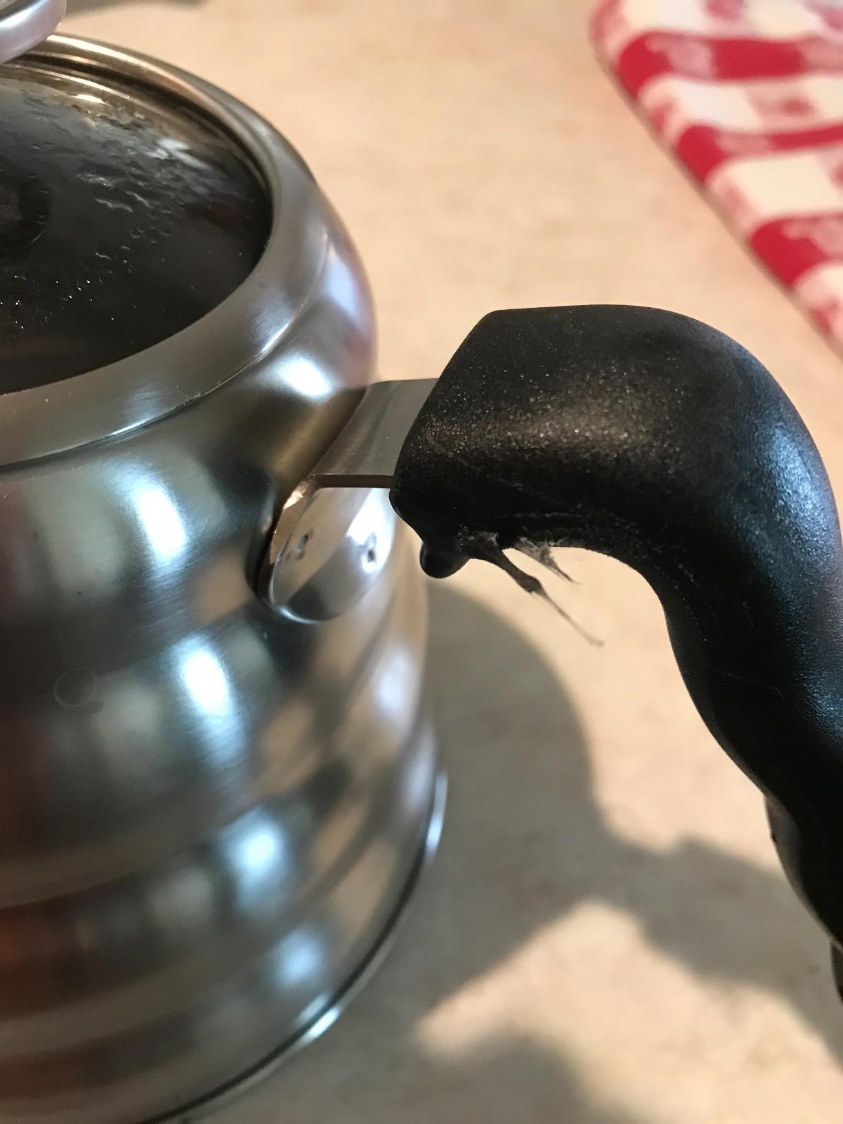 Bean Envy Pour Over Coffee Kettle, Small Gooseneck Kettle with Thermometer and Ergonomic handle, Pour Over Kettle Stainless Steel 40 Oz, Gooseneck Tea Kettle for all occasions. customer photo 1