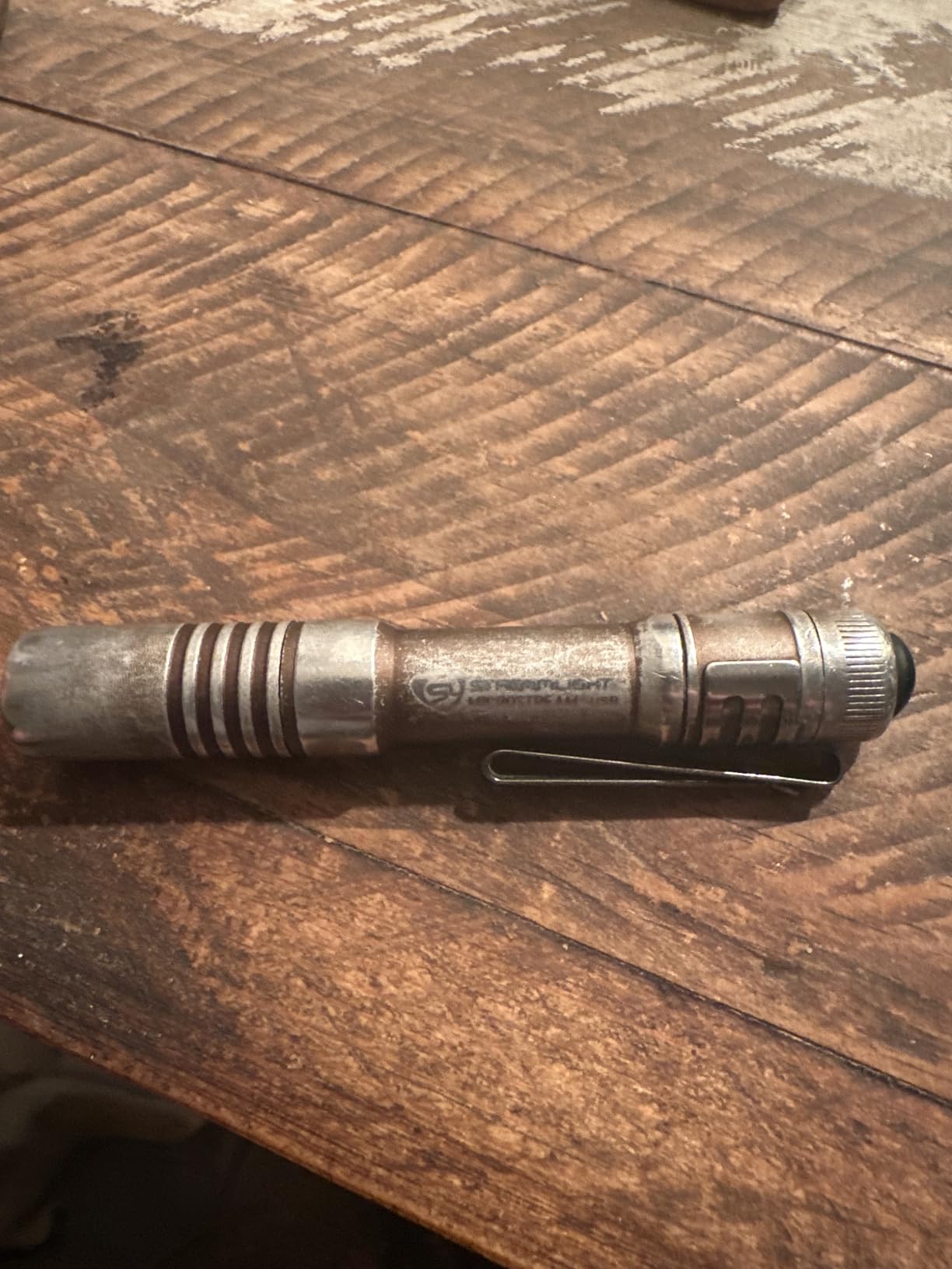 Streamlight 66603 MicroStream 250-Lumen 1,150-Candela Flashlight, Blue customer photo 1