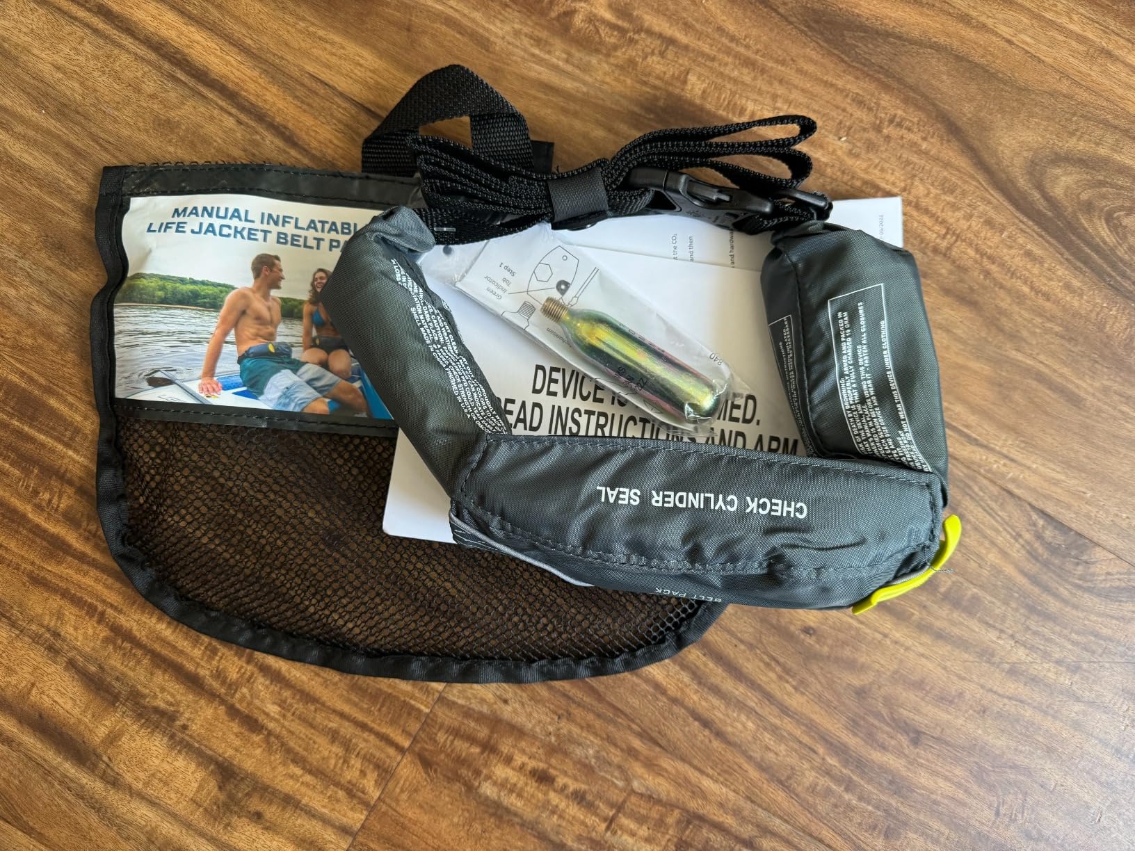 Onyx M-16 Manual Inflatable Belt Pack, U.S. Coast Guard Approved, Low Profile, Compact Design customer photo 1