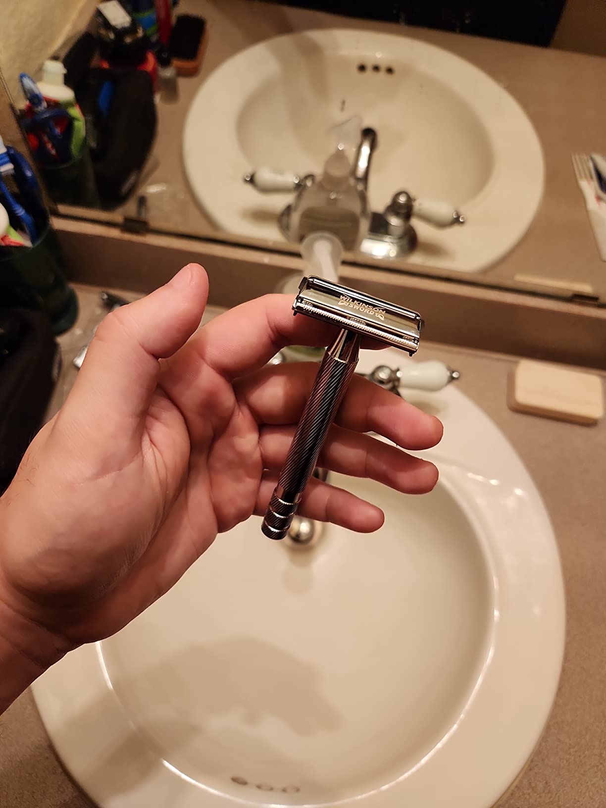 Wilkinson Sword Double Edge Razor for Men With 5 Double Edge Razor Blades Refills customer photo 1