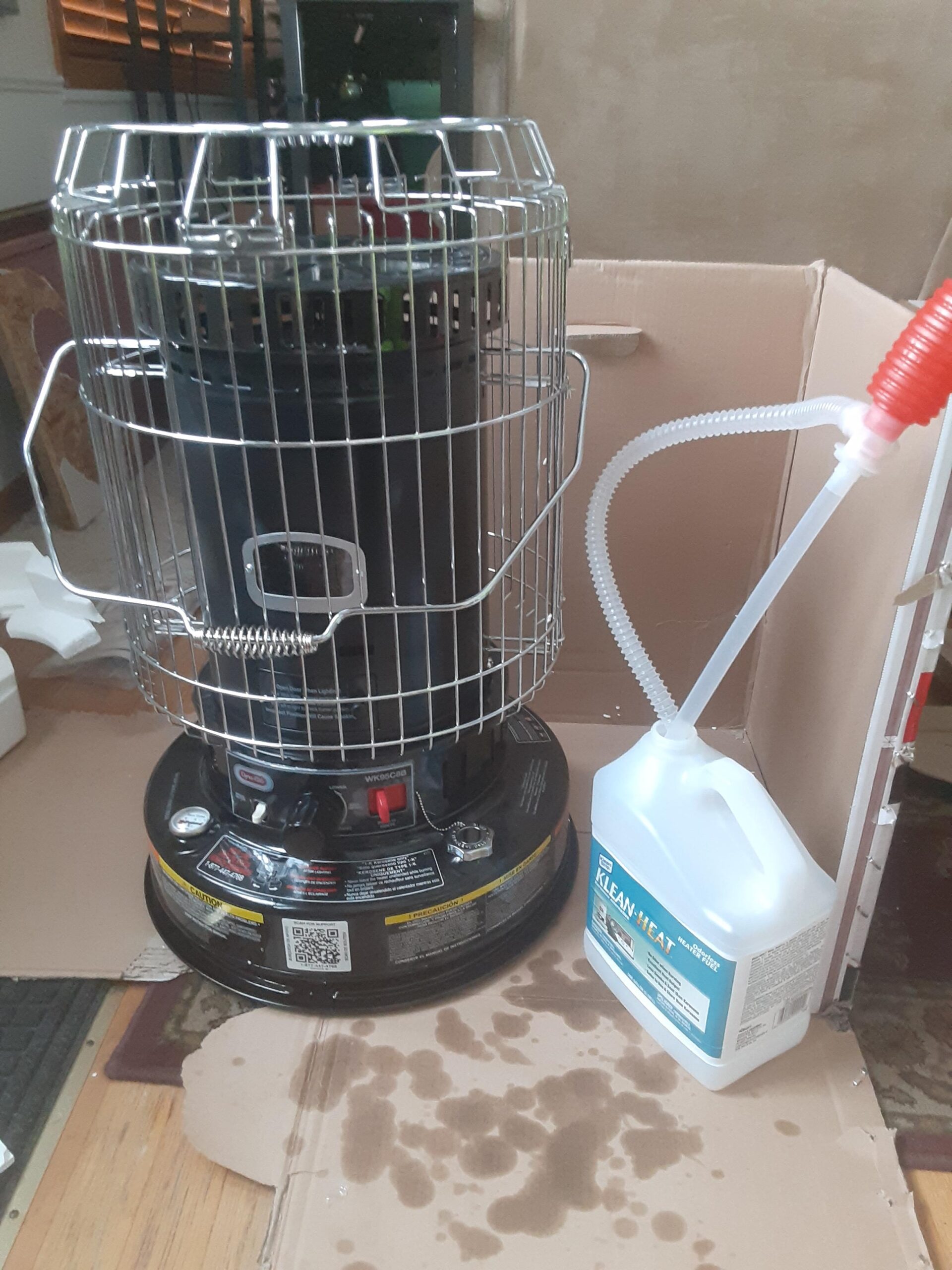 Dyna-Glo WK24BK 23,800 BTU Indoor Kerosene Convection Heater customer photo 2