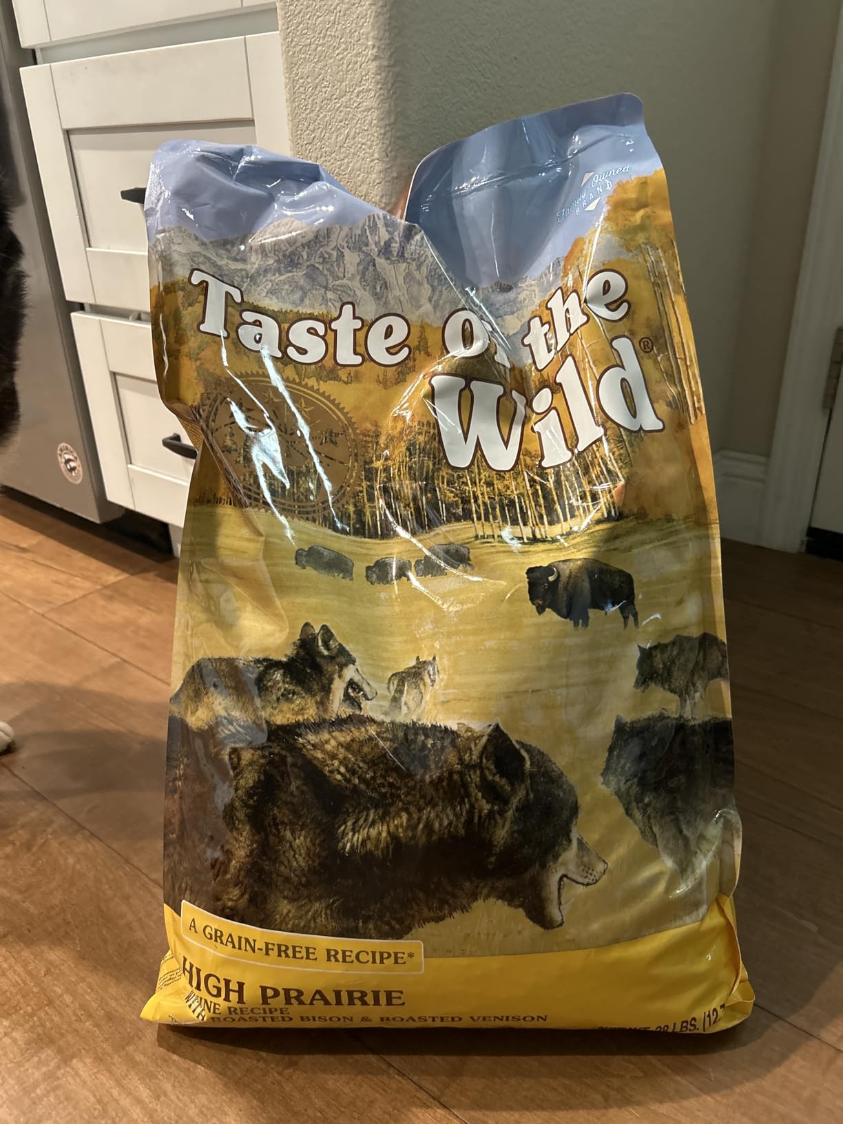 Taste of the Wild High Prairie Canine Grain-Free Recipe with Roasted Bison and Venison Adult Dry Dog Food, Made with High Protein from Real Meat and Guaranteed Nutrients and Probiotics, 28lb customer photo 1