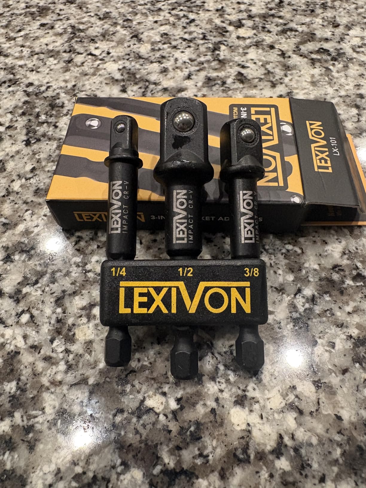 LEXIVON Master HEX Bit Socket Set, Premium S2 Alloy Steel | Complete 32-Piece, SAE and Metric Set | Enhanced Storage Case (LX-144) customer photo 1