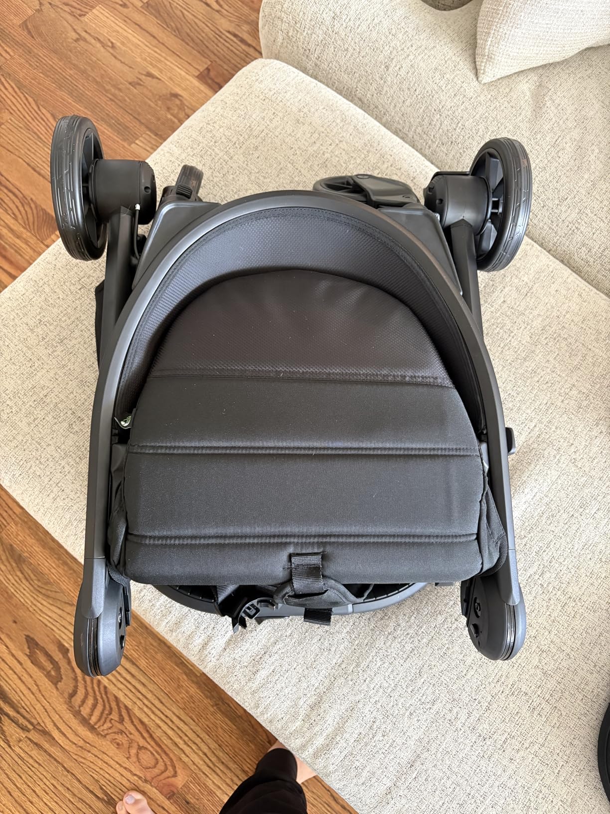 Baby Jogger City Tour 2 Side by Side Double Stroller, Compact Twin Stroller Design, Easy-To-Maneuver, Fits Through Standard Doorways, Compact One-Step Fold Design, Baby Travel Essential, Pitch Black customer photo 2