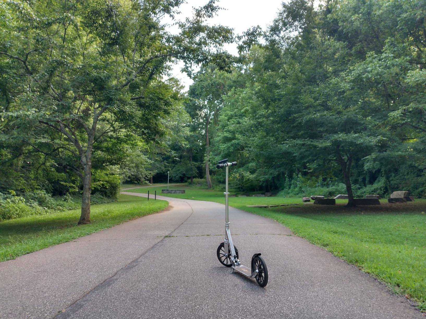 Razor A6 Kick Scooter - Extra-Tall Handlebars & Longer Deck, 10