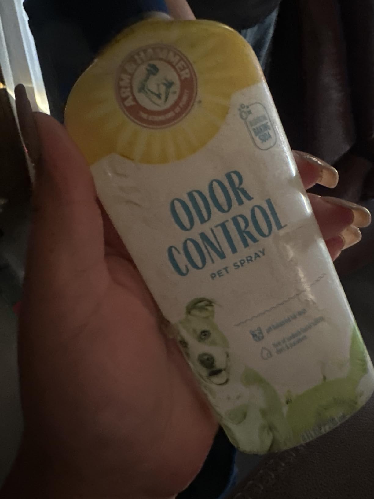 Arm & Hammer for Pets Super Deodorizing Dog Spray with Baking Soda for Odor Control Freshens Coat Between Baths pH Balanced Formula for Dogs Kiwi Blossom 8 FL OZ customer photo 2