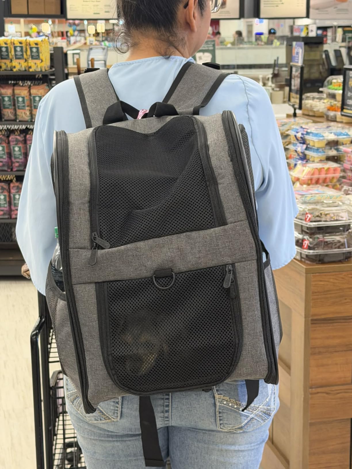 Apollo Walker Cat Carrier Backpack for Small Dogs and Cats Up to 18 lb customer photo 1