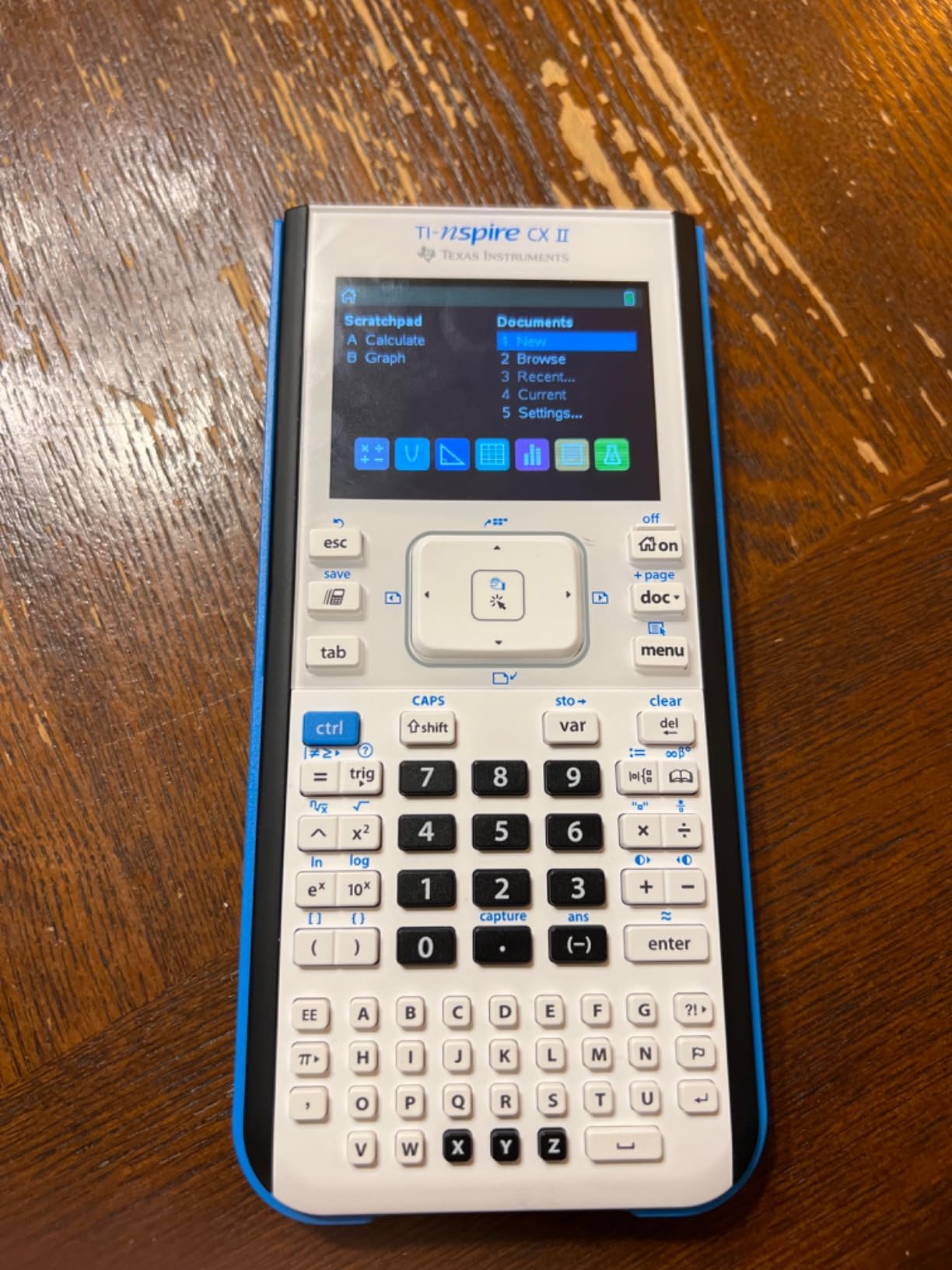 Texas Instruments TI-Nspire CX II Color Graphing Calculator with Student Software (PC/Mac) White customer photo 2