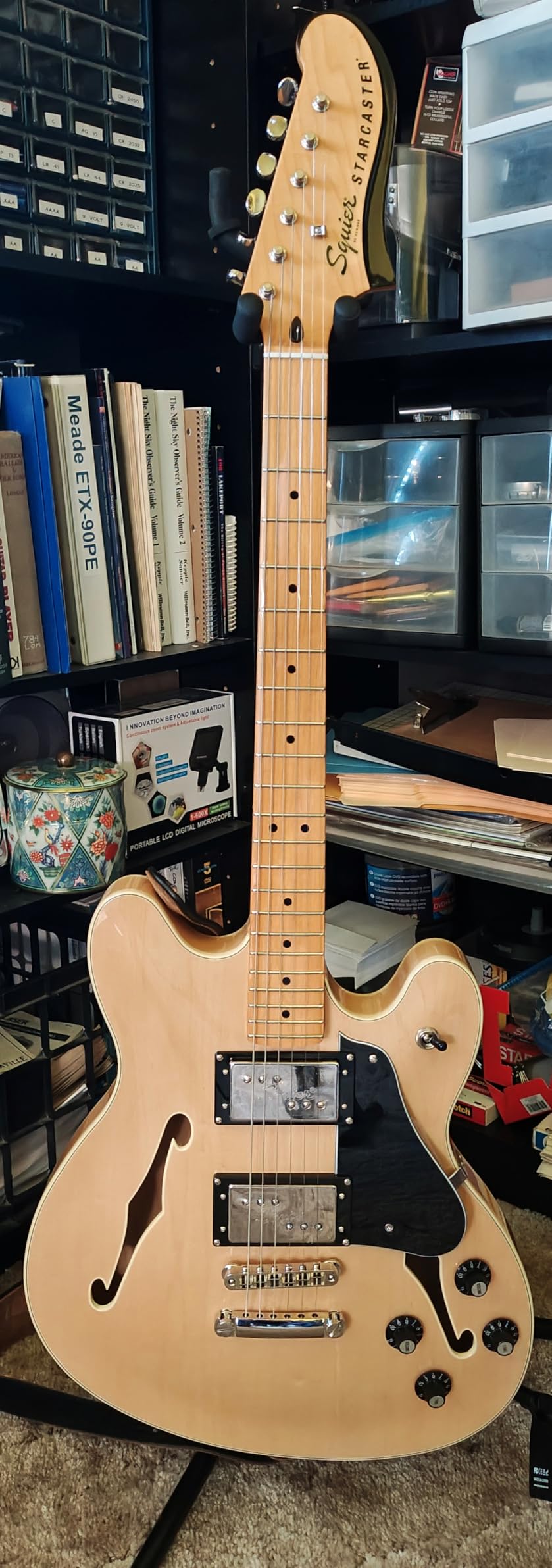 Squier Classic Vibe Starcaster Semi-Hollow Electric Guitar - 3-Color Sunburst, Maple Fingerboard customer photo 1