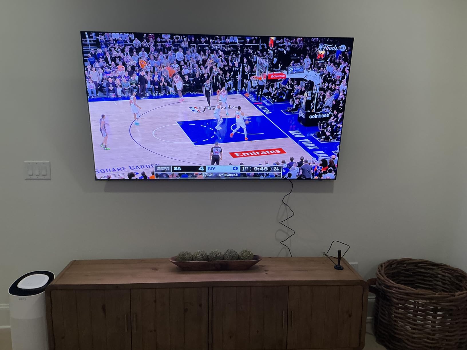 HIDB TV Antenna for Smart TV Indoor, Digital Indoor TV Antenna for Local Channels with Strong Magnetic Base, Easy Installation, Long Range Reception, 4K HD 1080P, 10ft Cables customer photo 1