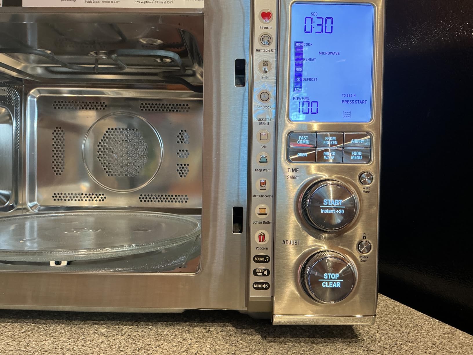 Breville BMO870BSS Combi Wave 3-in-1, Brushed Stainless Steel customer photo 2