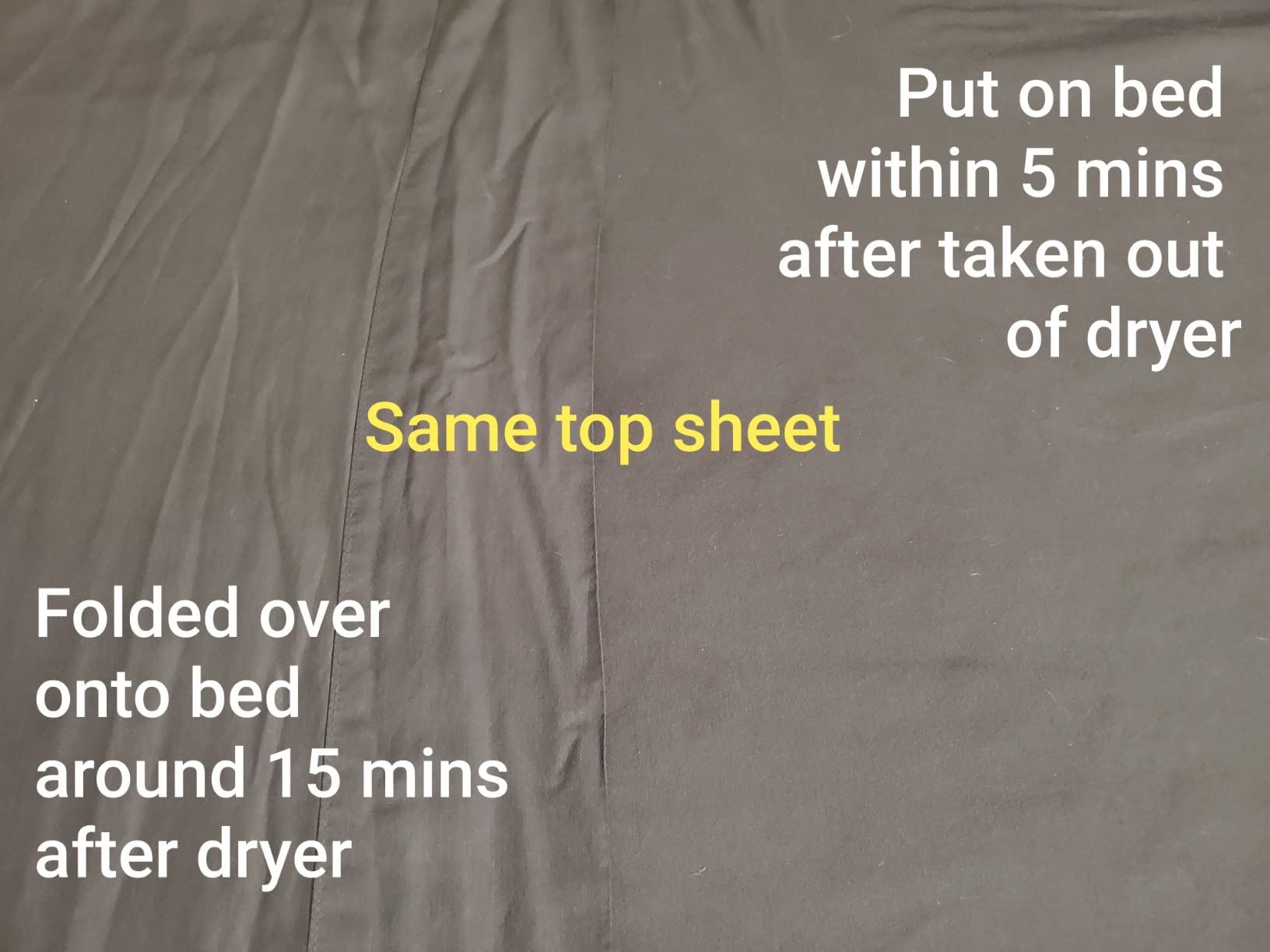 SONORO KATE Bed Sheet Set Super Soft Microfiber 1800 Series Luxury Egyptian Sheets Fit 18-24 Inch Deep Pocket Mattress Wrinkle - 6 Piece (Dark Grey, Queen) customer photo 2