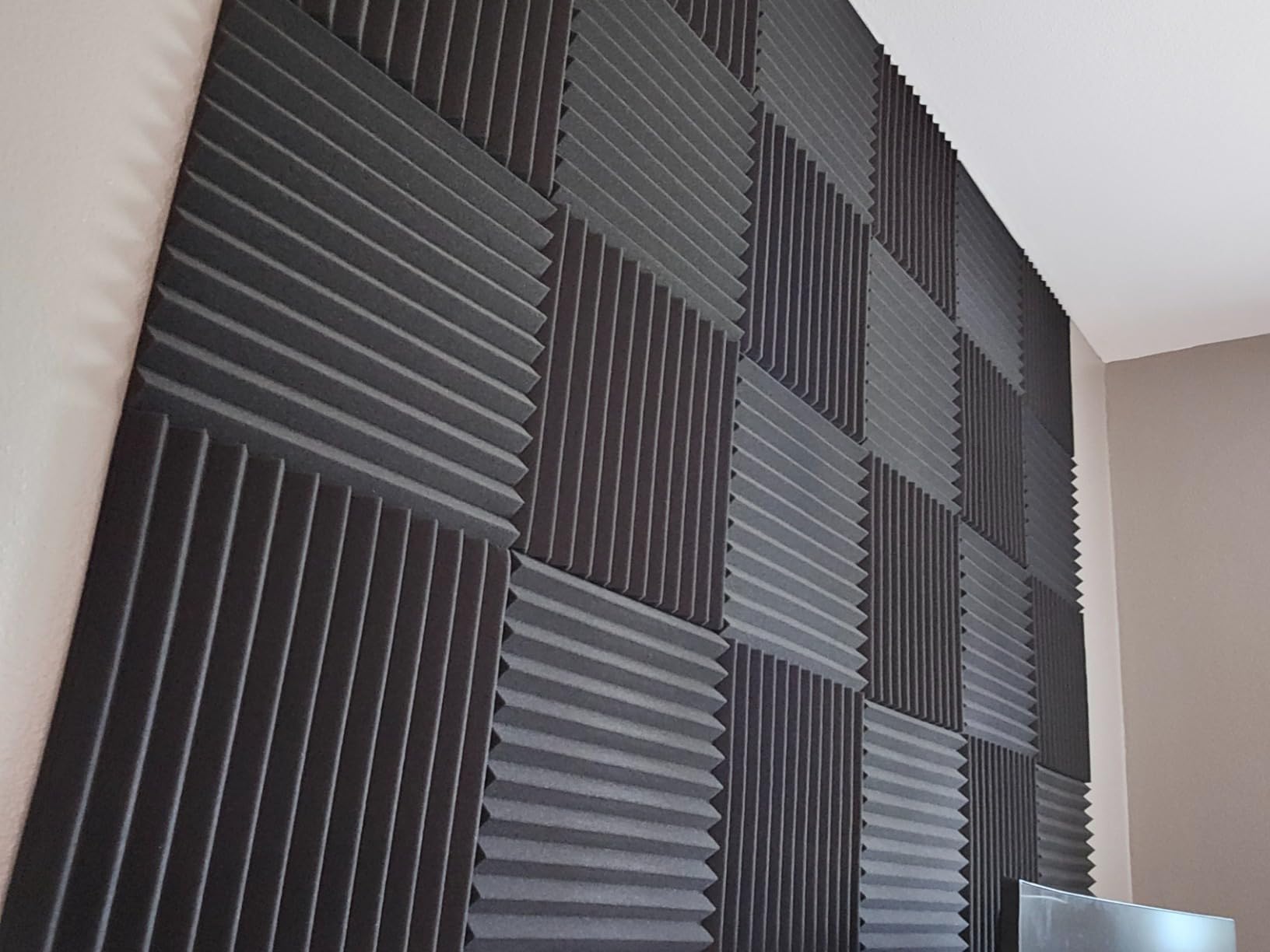 Focusound 24 Pack Acoustic Foam Panels 1