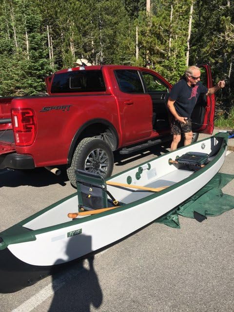 Sea Eagle TC16 Inflatable 16' High Pressure Drop Stitch Travel Canoe - Wood Web Seats, Pump, Bag and Optional Paddles for Lakes, Rivers & Bays customer photo 1