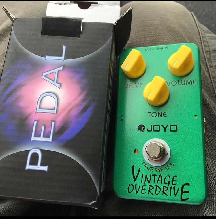 JOYO Vintage Overdrive Guitar Pedal JF-01 Smooth Overdrive Tone with RC4558 Chip customer photo 1