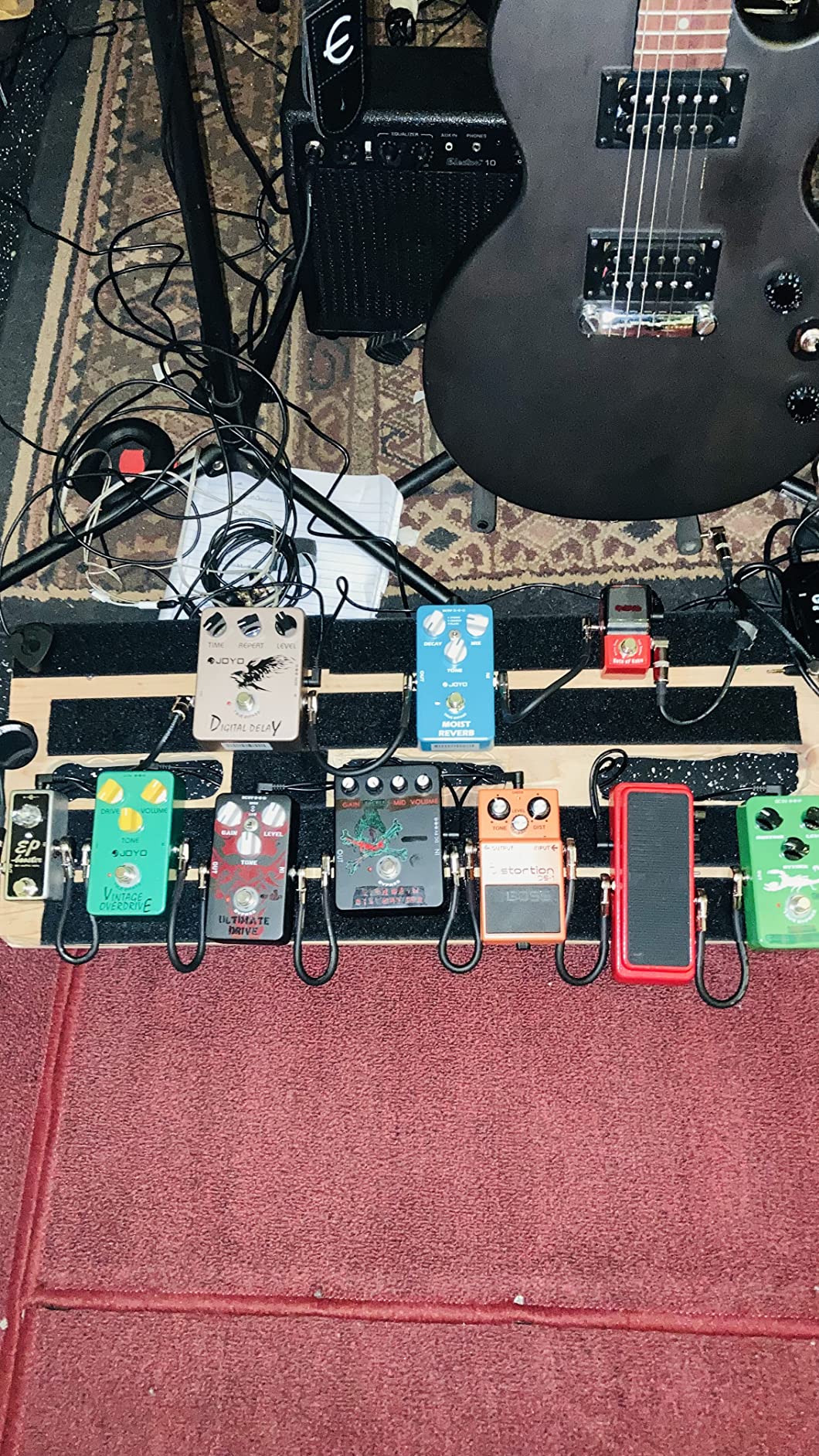 JOYO Vintage Overdrive Guitar Pedal JF-01 Smooth Overdrive Tone with RC4558 Chip customer photo 2