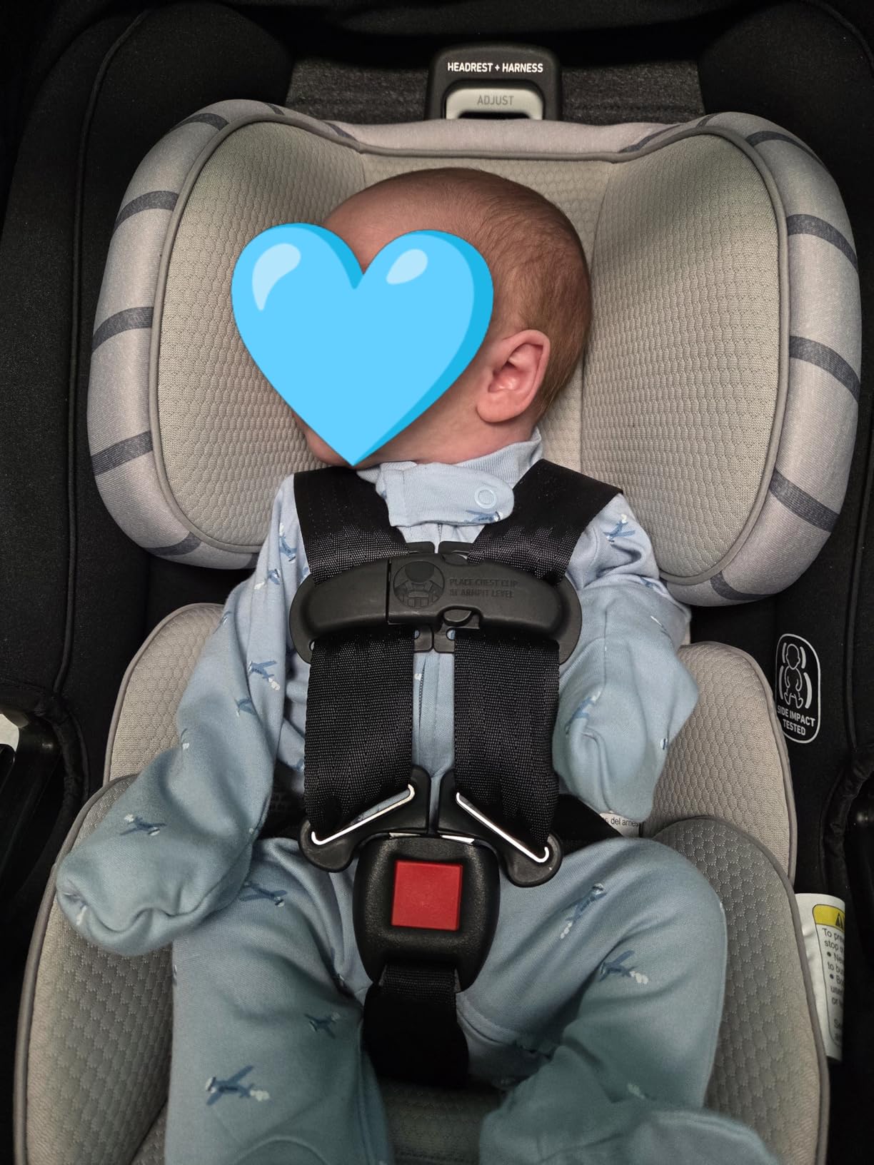 Graco SnugRide SnugFit Infant Car Seat with Anti Rebound Bar, No-Rethread Harness, LATCH Equipped, Gotham customer photo 2