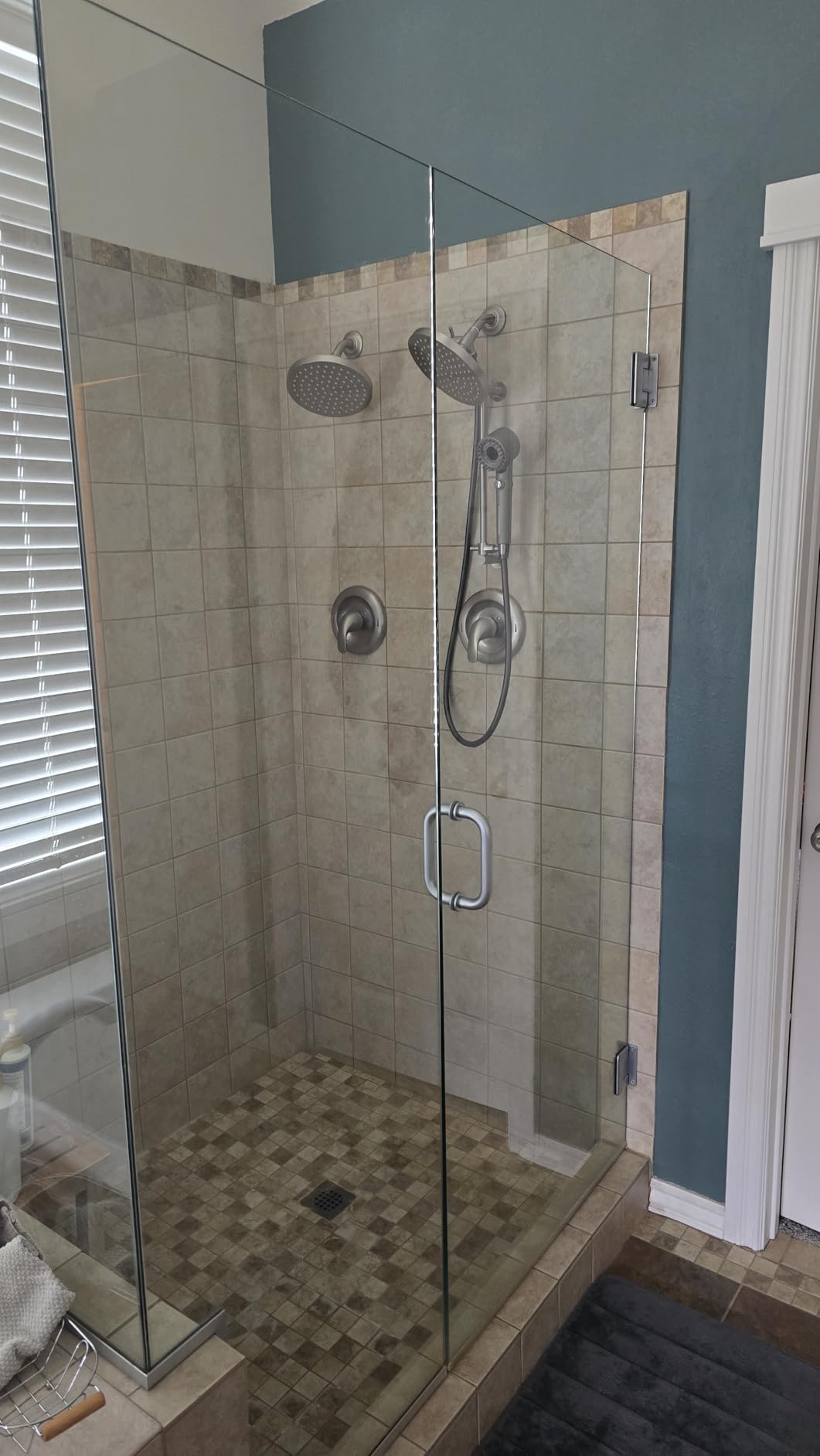 SparkPod Shower Head - High Pressure Rain - Premium Quality Luxury Design - Easy Clean Adjustable Replacement for Your Bathroom Shower Heads (Elegant Brushed Nickel, 6 Inch Round) customer photo 1