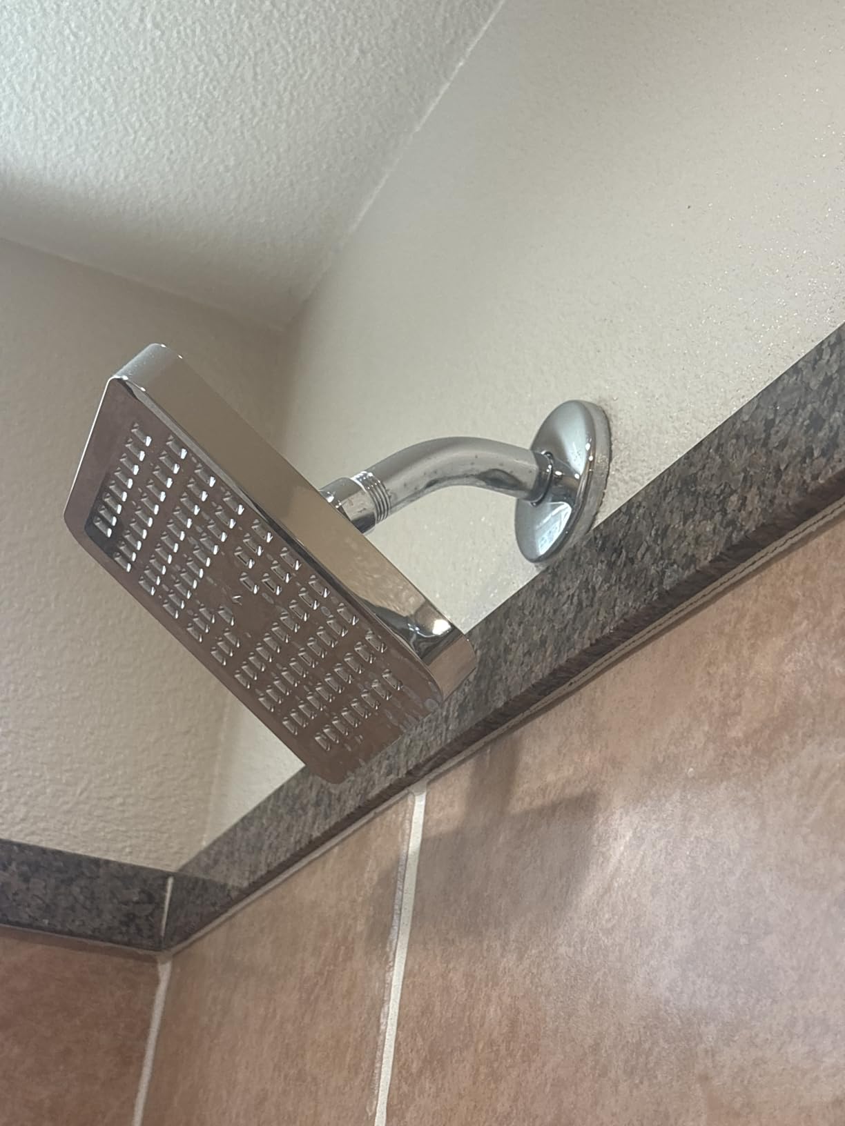 SparkPod Shower Head - High Pressure Rain - Premium Quality Luxury Design - Easy Clean Adjustable Replacement for Your Bathroom Shower Heads (Elegant Brushed Nickel, 6 Inch Round) customer photo 2