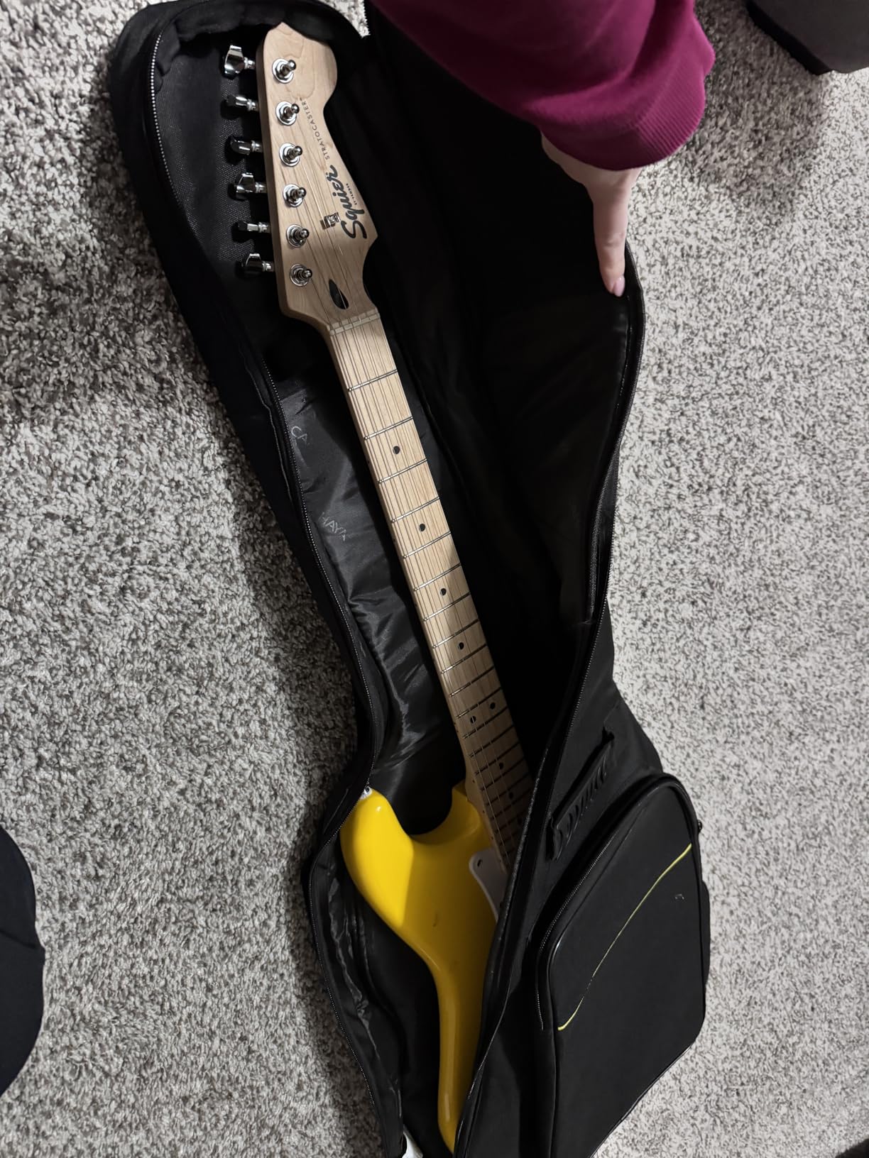 CAHAYA Electric Guitar Bag Gig Bag 6mm Padding Backpack Padded Soft Guitar Case Black CY0226 customer photo 2