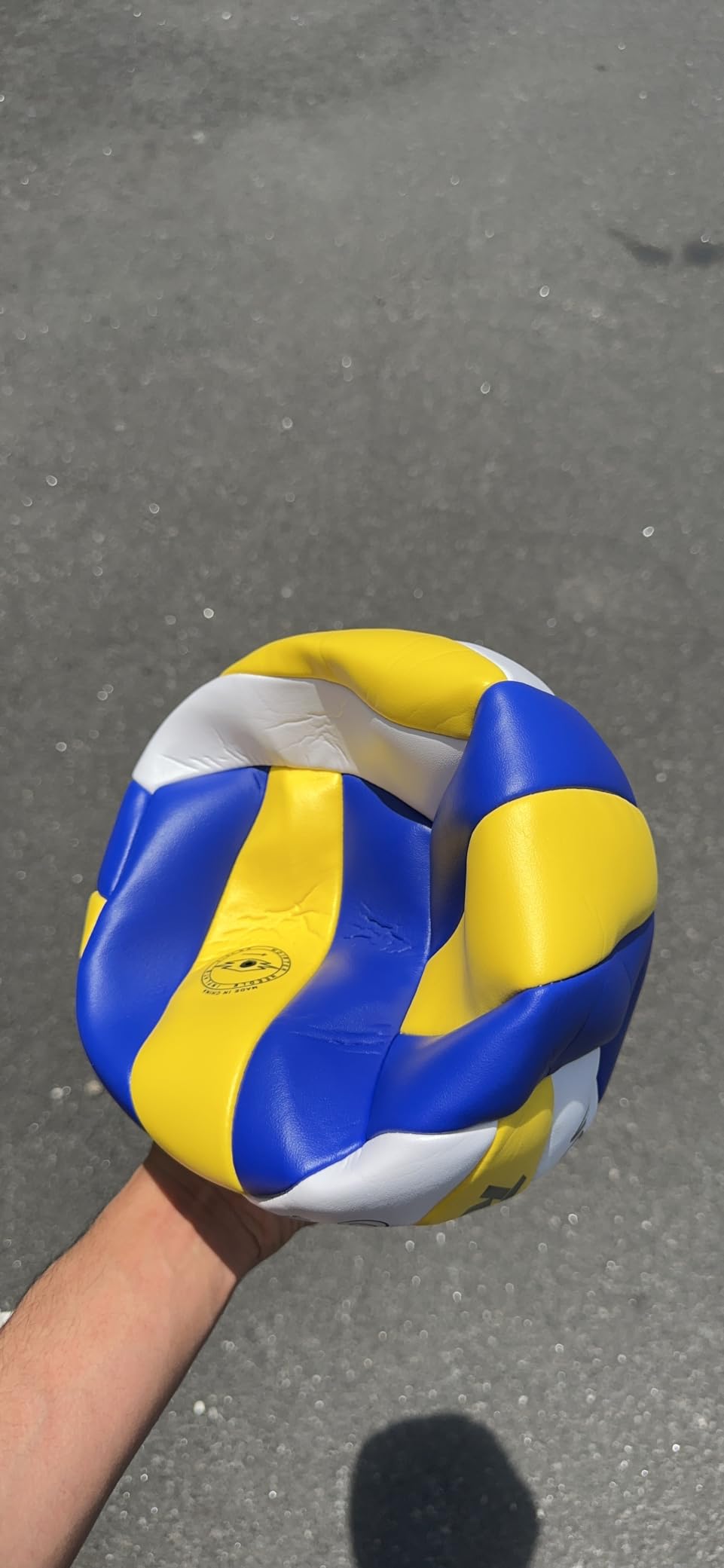 Runleaps Volleyball, Waterproof Indoor Outdoor Volleyball for Beach Game Gym Training (Official Size 5) customer photo 2