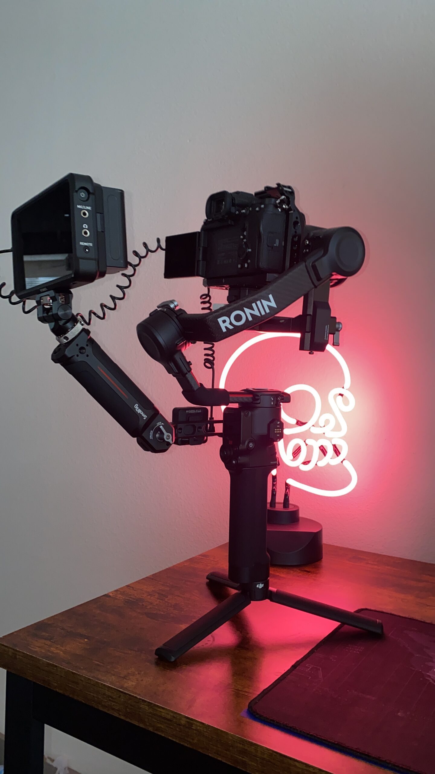 DJI RS 2, 3-Axis Gimbal Stabilizer for DSLR and Mirrorless Cameras, Nikon, Sony, Panasonic, Canon, Fuji, 10lbs Tested Payload, 1.4
