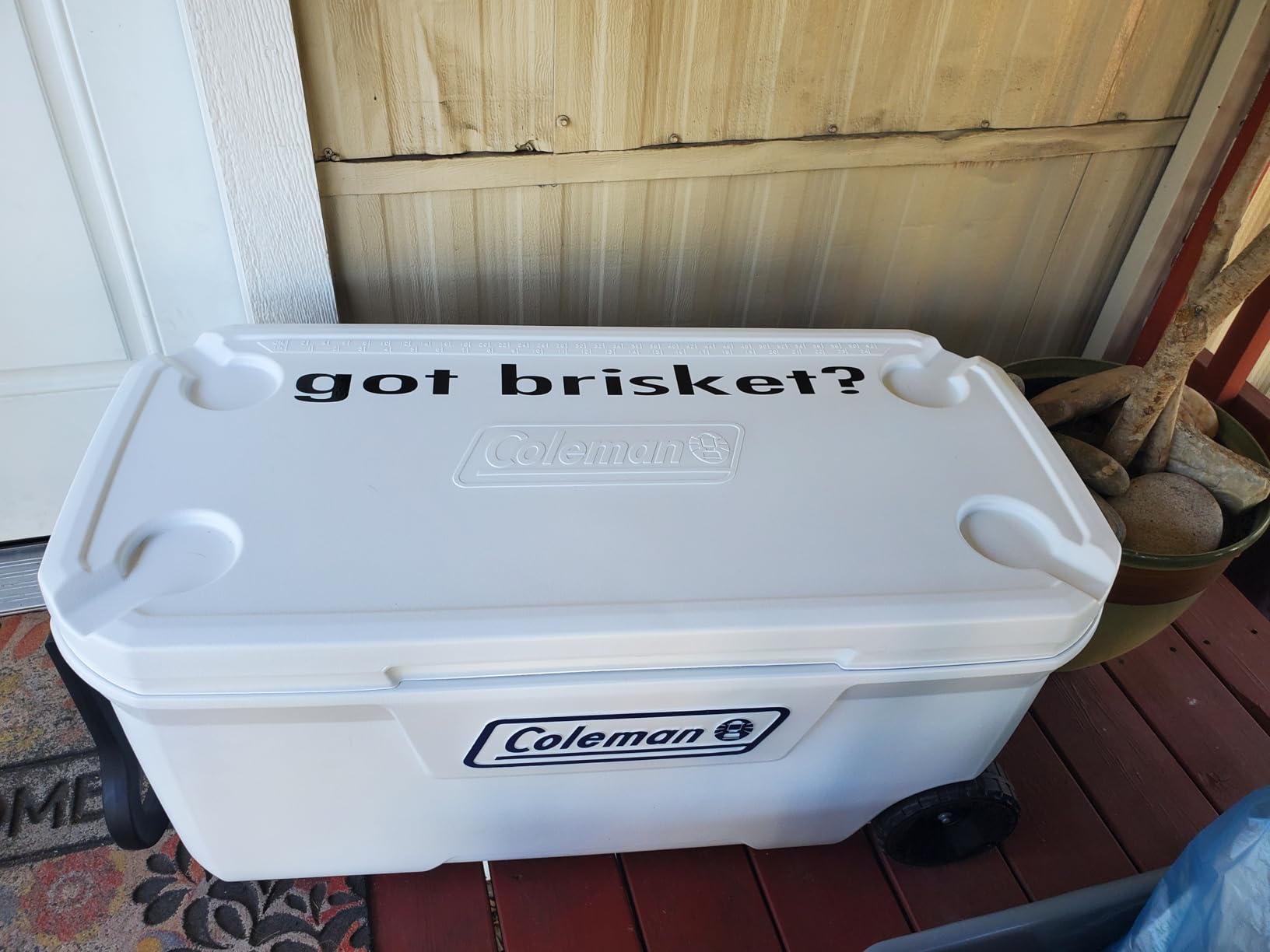 Coleman Marine Cooler with Fully Insulated UV Guard Lid & Body, Keeps Ice for 3+ Days, 52qt customer photo 1