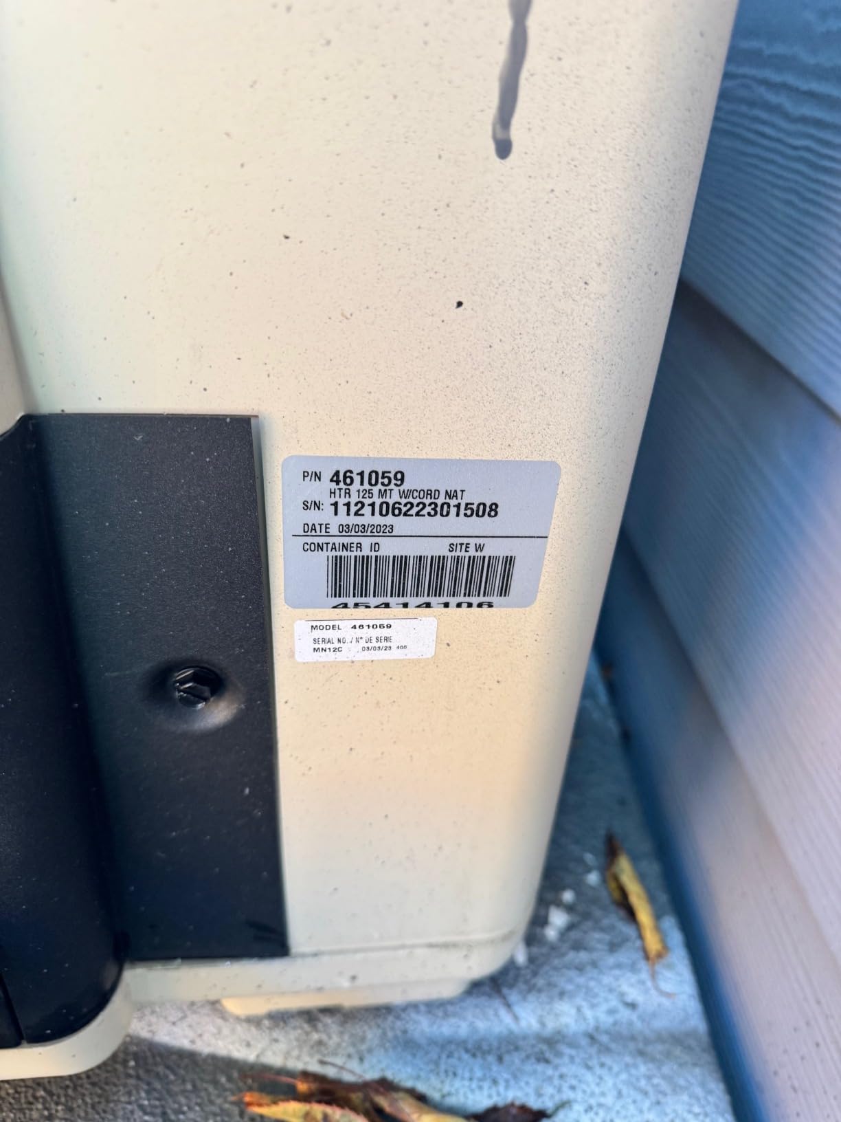 Pentair EC-462024 - Natural Gas 125K Heater - Limited Warranty customer photo 1